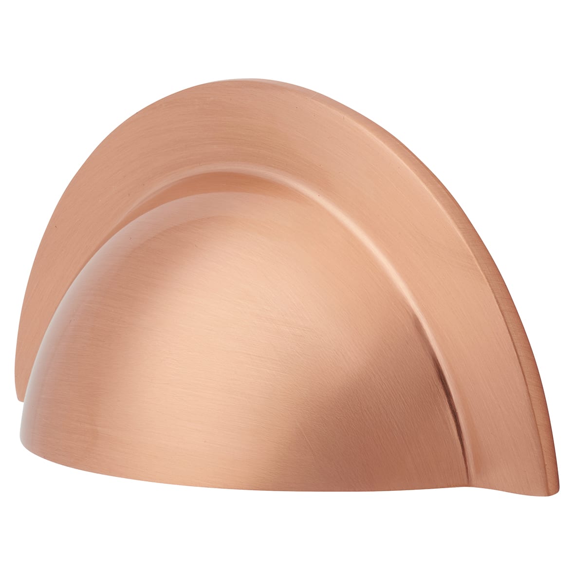 Crofts & Assinder Monmouth Cabinet Cup Handle - 64mm Centres - Brushed Copper - view 4