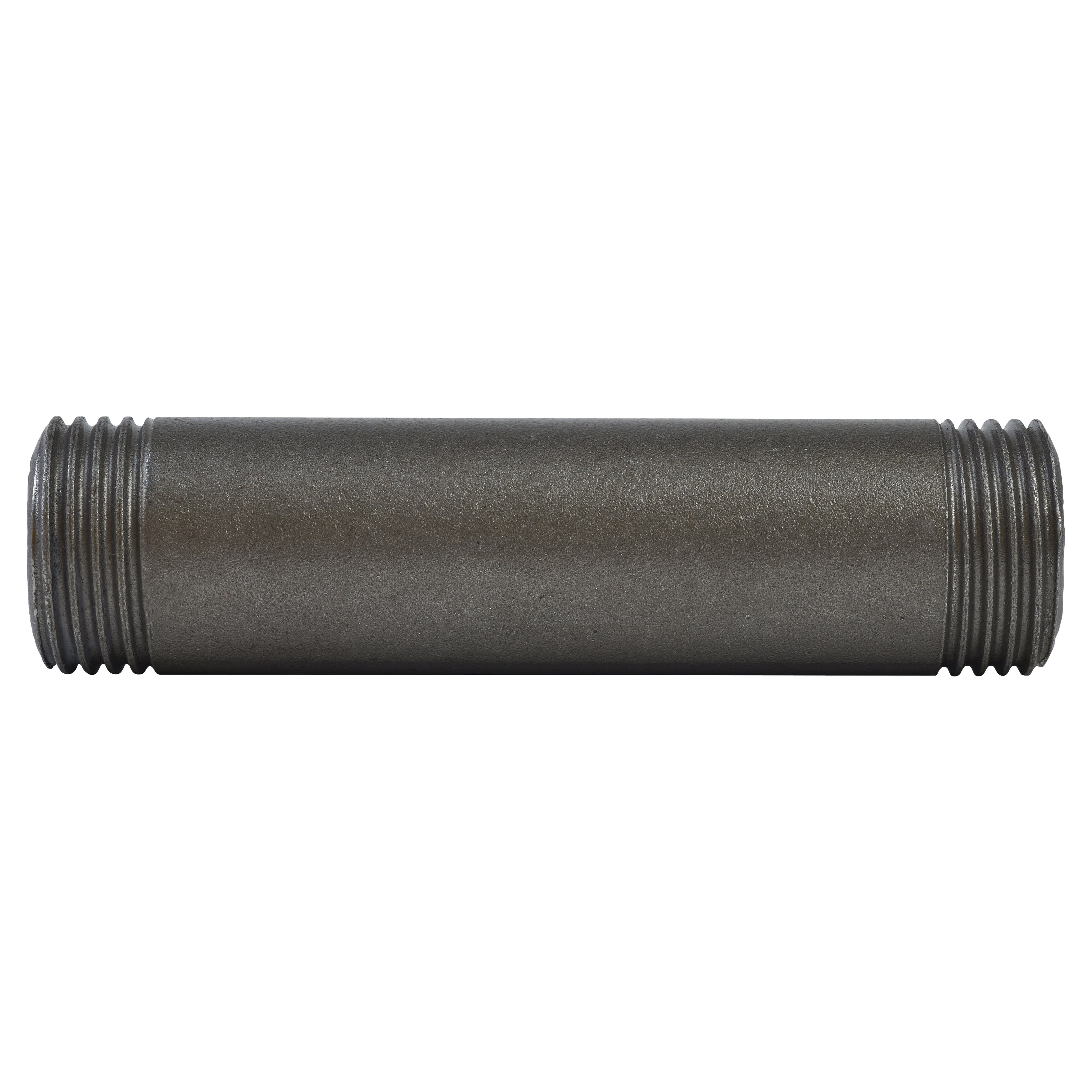 1/2" Pipe Shelving Iron Threaded Pipe - 3"/78mm Length - Grey - view 2