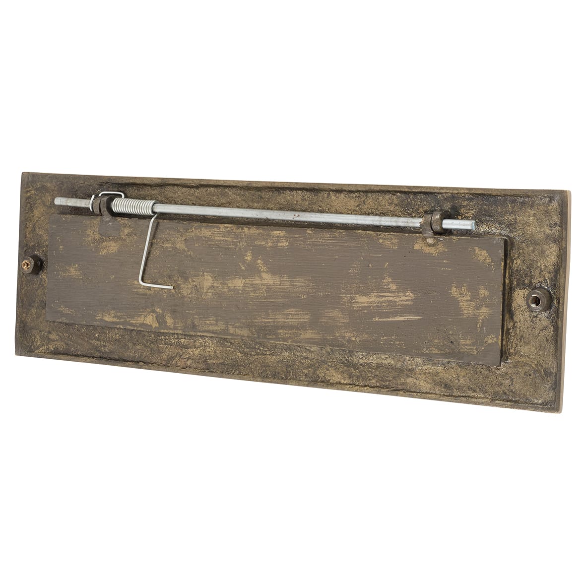 Letter Plate - 359 x 113mm - Antique Brass - view 2