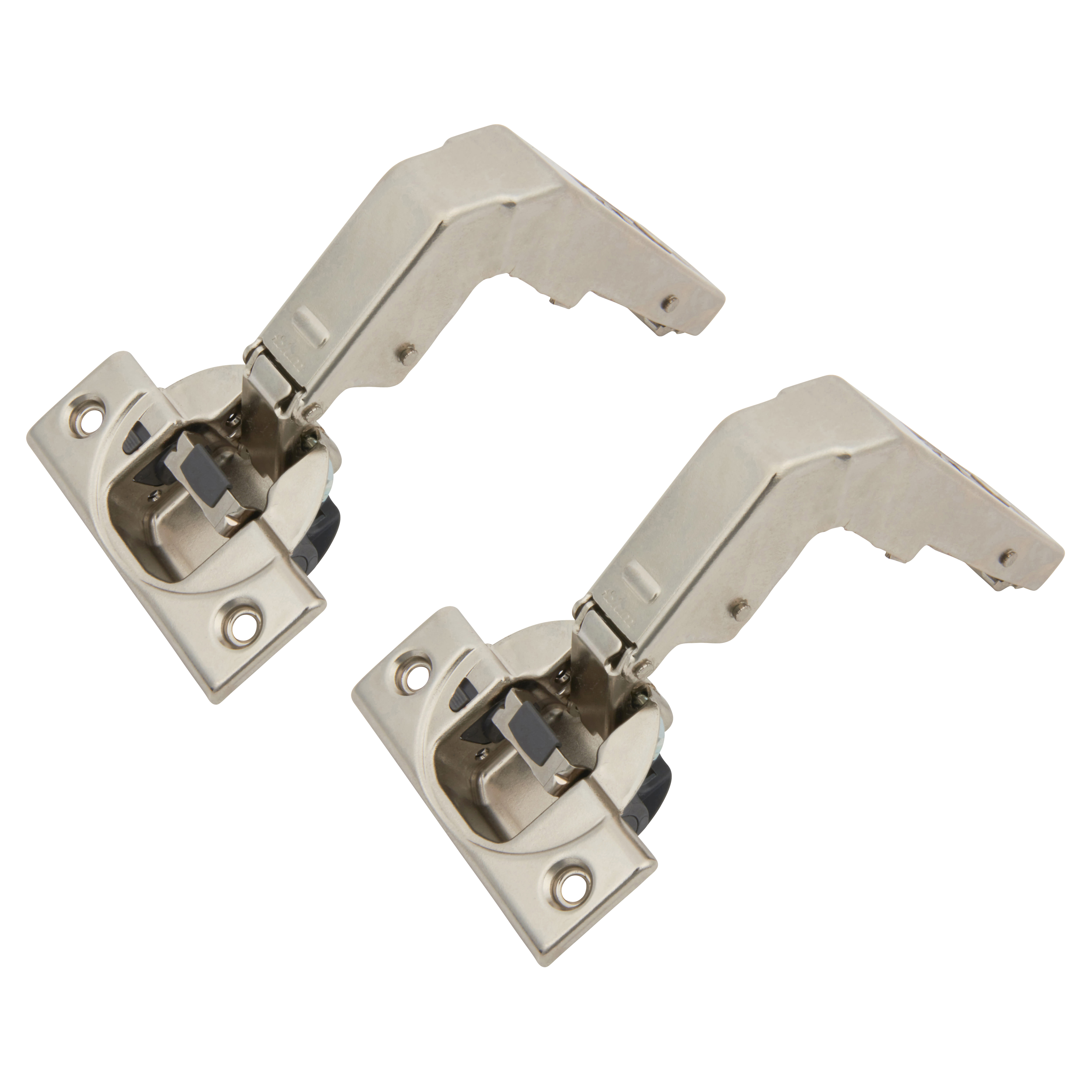 CLIP Top Soft Close Blind Corner Cabinet Hinge - 95° - Overlay - Zinc Plated - Pair - view 2