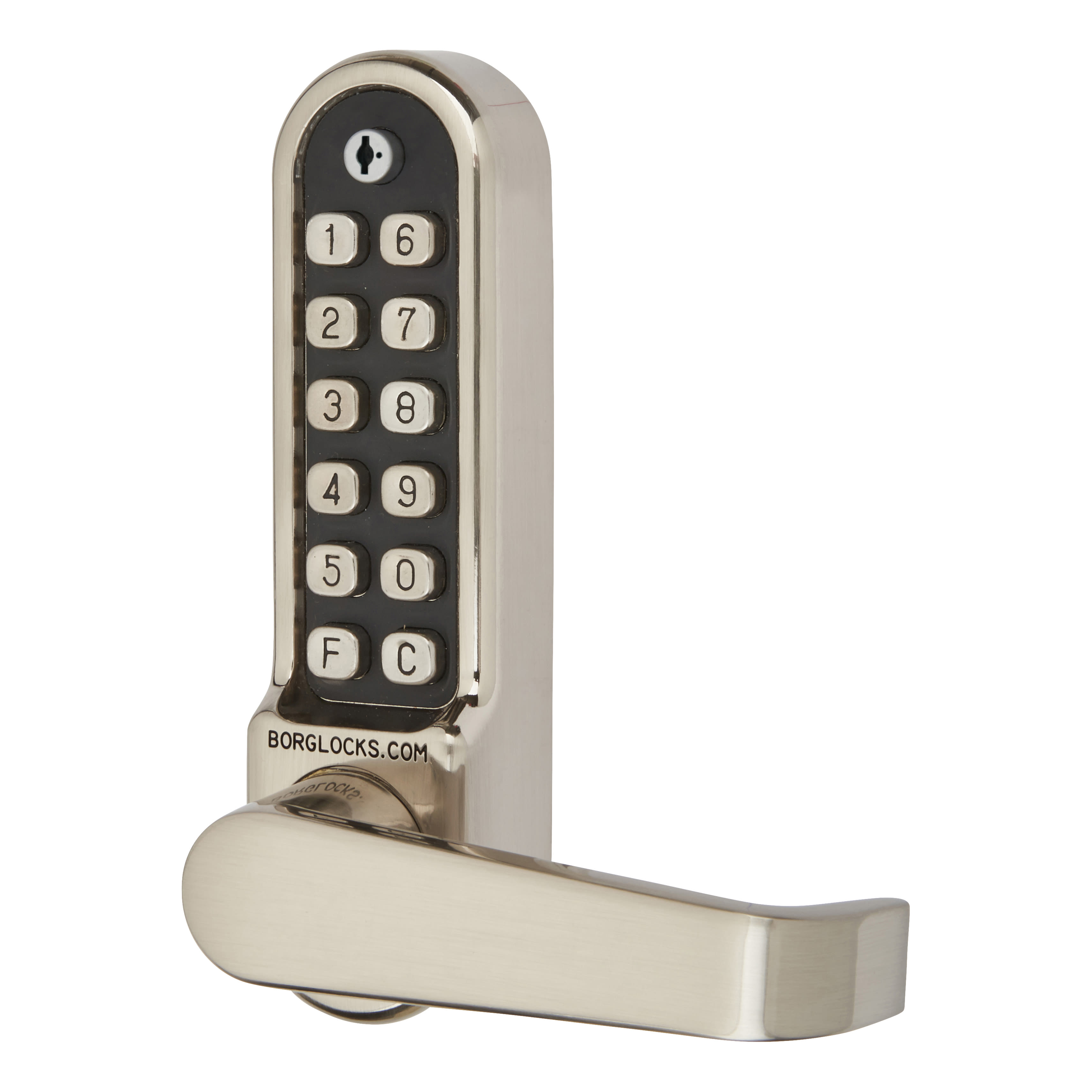 Borg BL5403 Easicode Pro Code Push Button Code Lock and Euro Lock with Intumescent - Stainless Steel - view 2