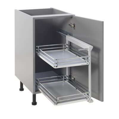 Base Pull Out Plus with Soft Close - Right Hand - Fits to Cabinet Width 400mm - view 2