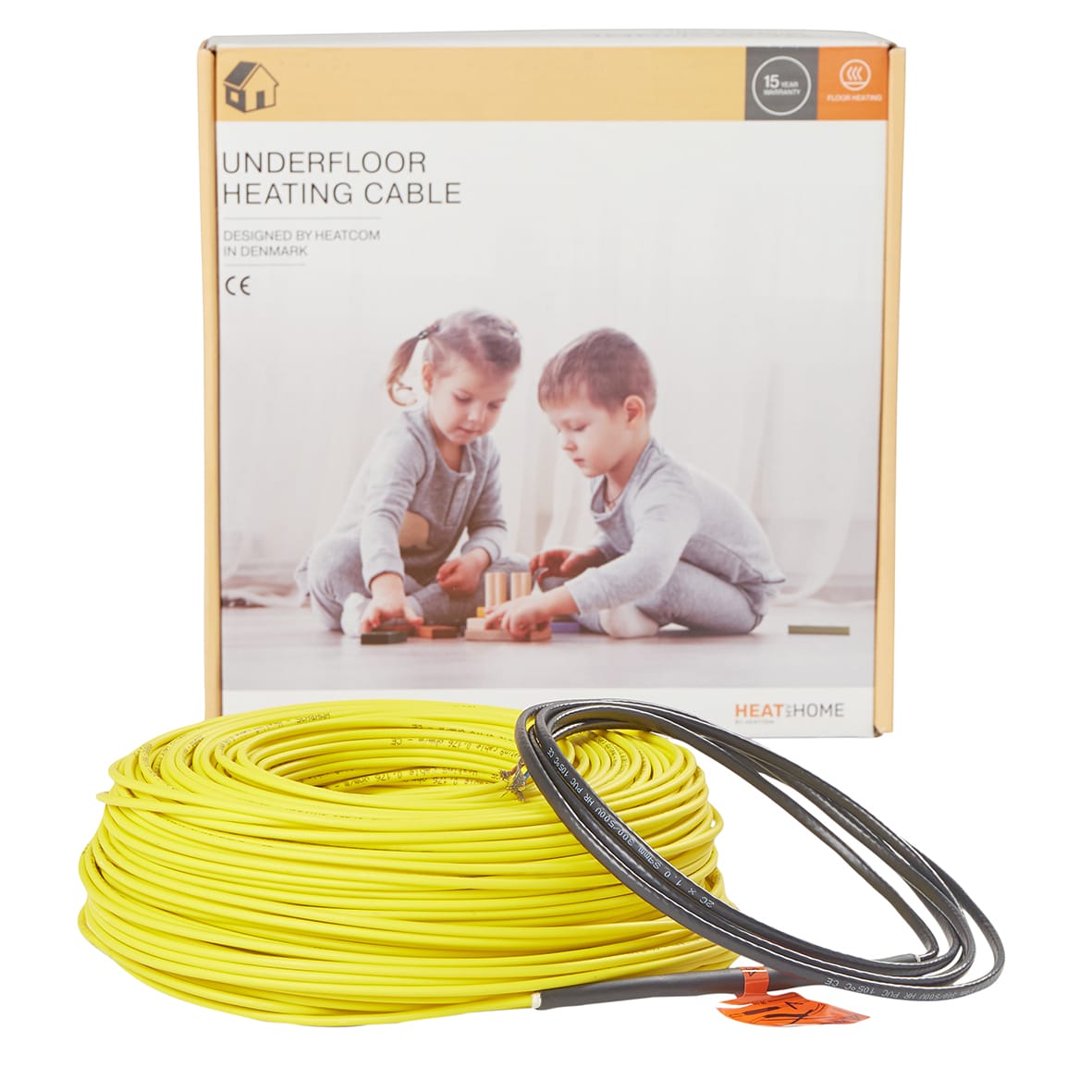 HMHCAB3.5-130W Underfloor Heating 3mm Cable - 8.4m Length - 0.7m² to 0.9m² - view 2