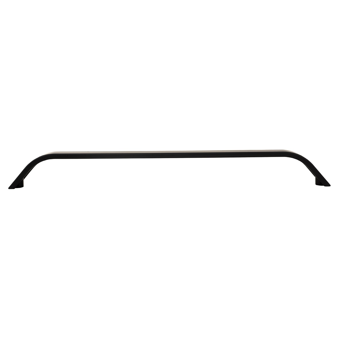 Gemini Bow Cabinet Pull Handle - 224mm Centres - Matt Black - view 2