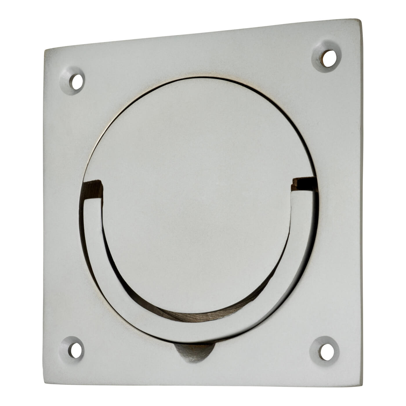 Squash Court Flush Handle - 87 x 87 x 19mm - Satin Chrome - view 2
