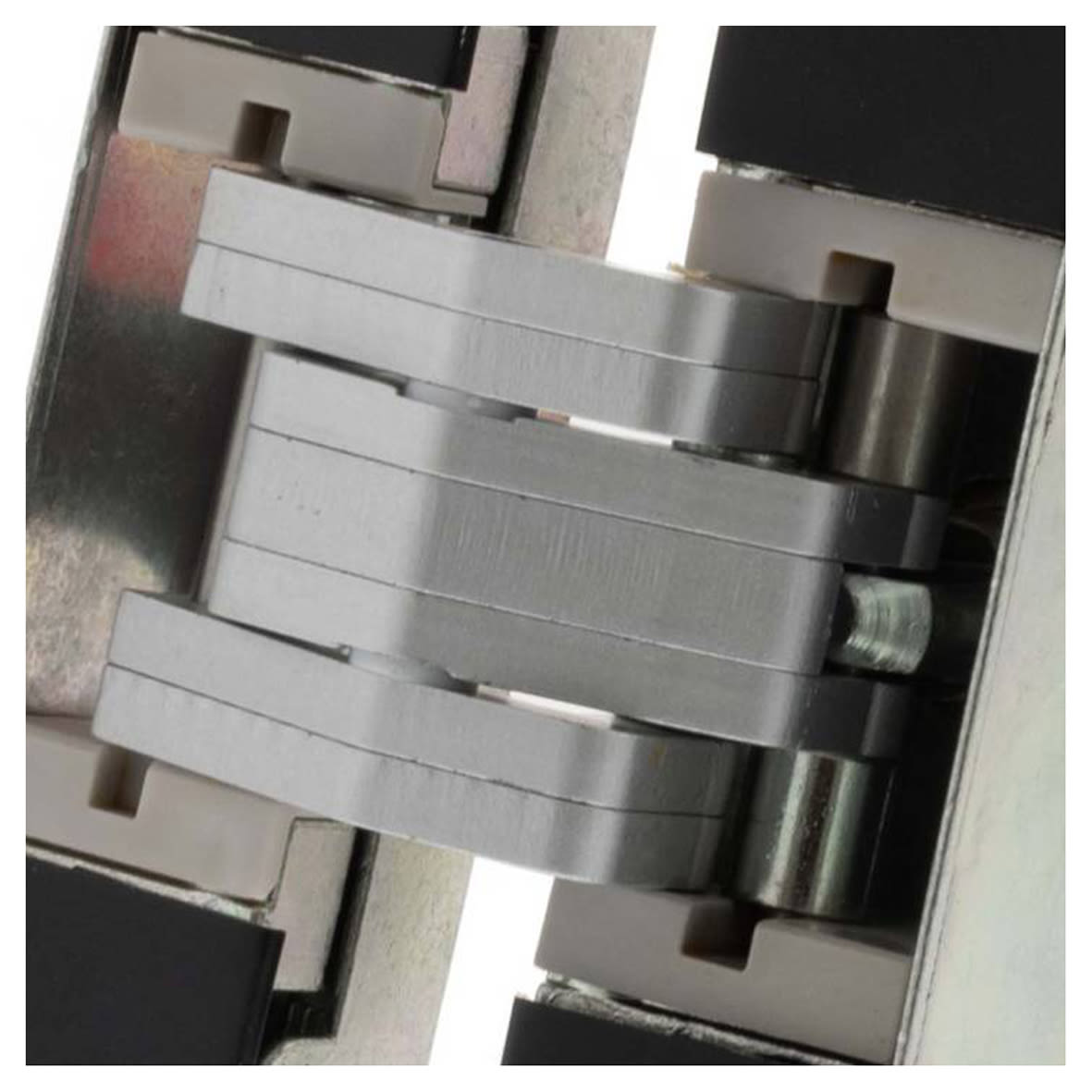 AGB Eclipse Self-Close Adjustable Concealed Hinge - 115 x 23mm - Matt Black - view 3