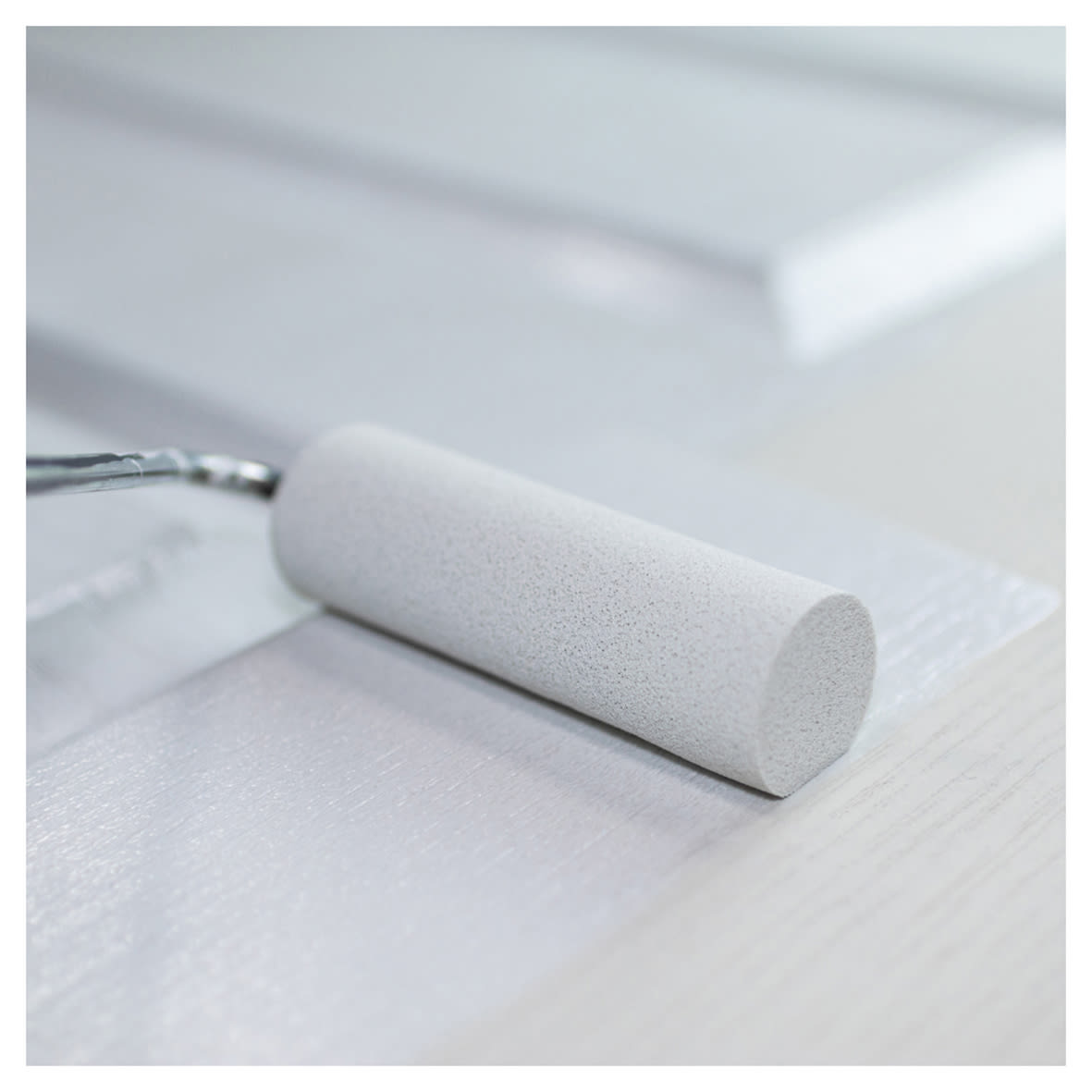 Pro Short Pile Mini Paint Roller, Frame & Tray - 4"/100mm Width - view 3