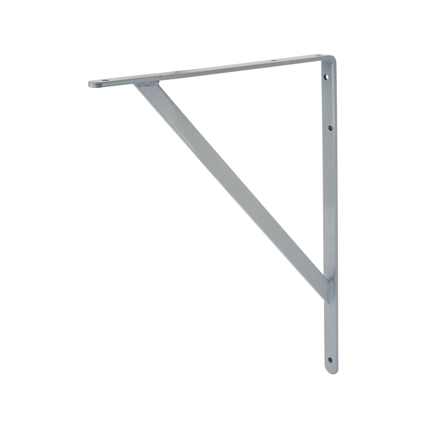 Strong Shelf Bracket with Centre Stay - 455 x 405mm - Grey - view 2