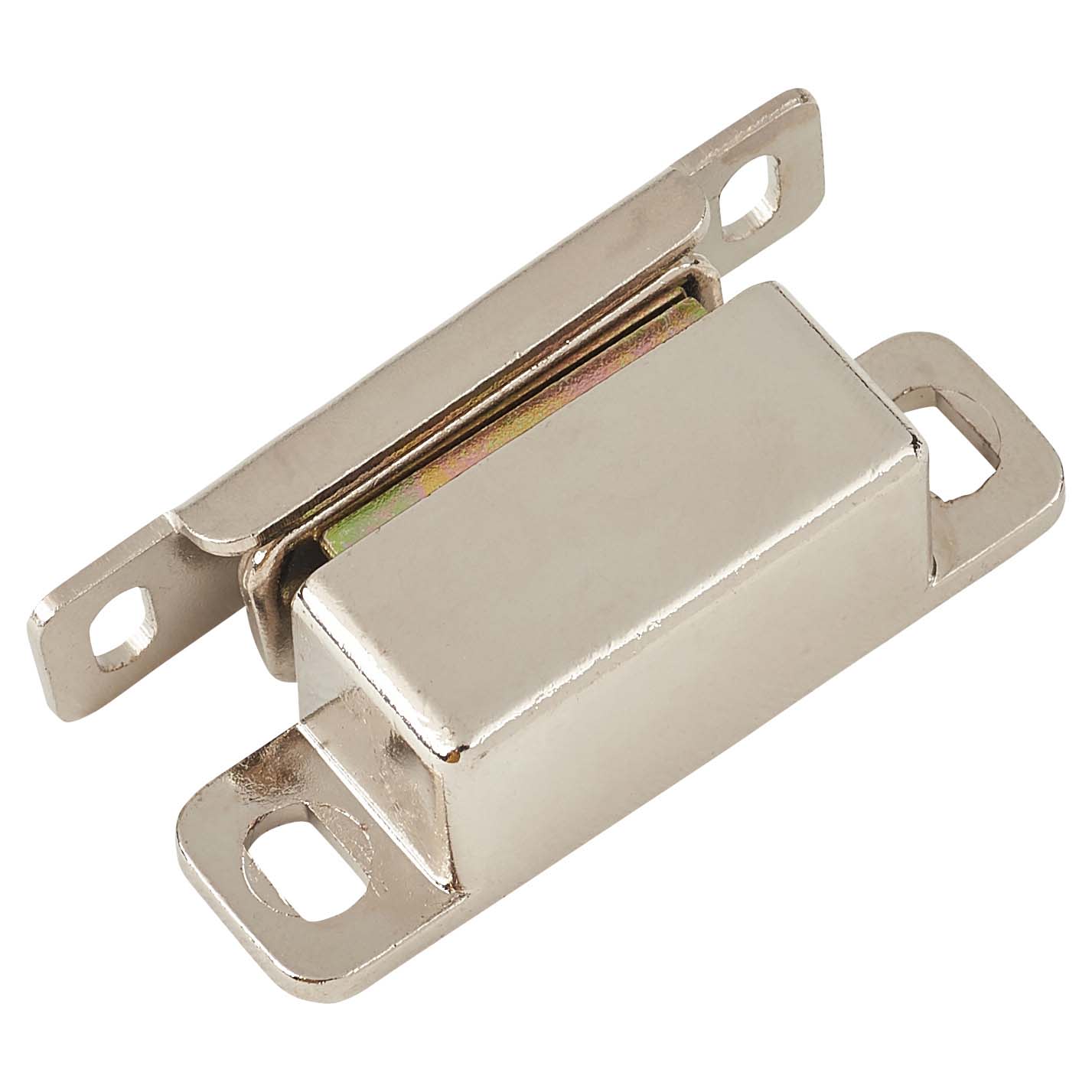 Veel-2 Magnetic Catch - 46 x 15 x 14mm - 6kg Pull - Nickel - view 3