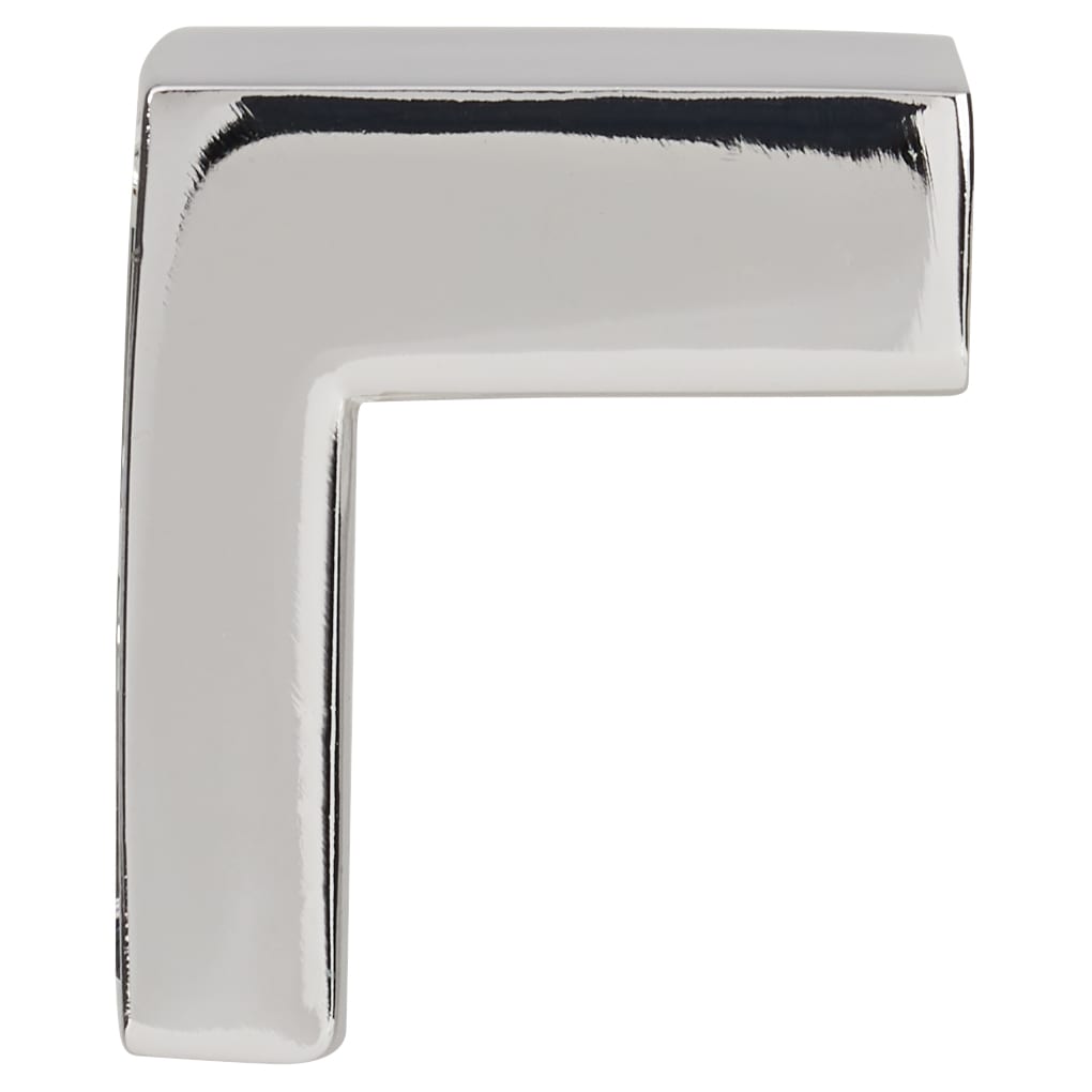 Rimini Crystal Cabinet Finger Pull Handle - 16mm Centres - Polished Chrome - view 3