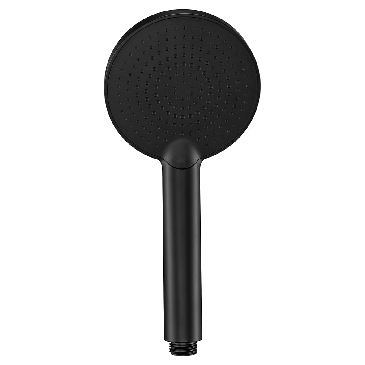 Presion Single Spray Shower Handset - Matt Black - view 2