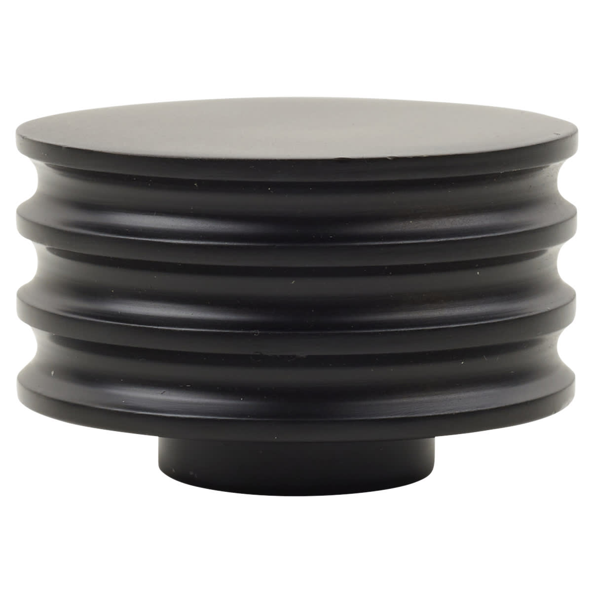 Hoxton Sturt Round Cabinet Knob - 40mm Diameter - Matt Black - view 2
