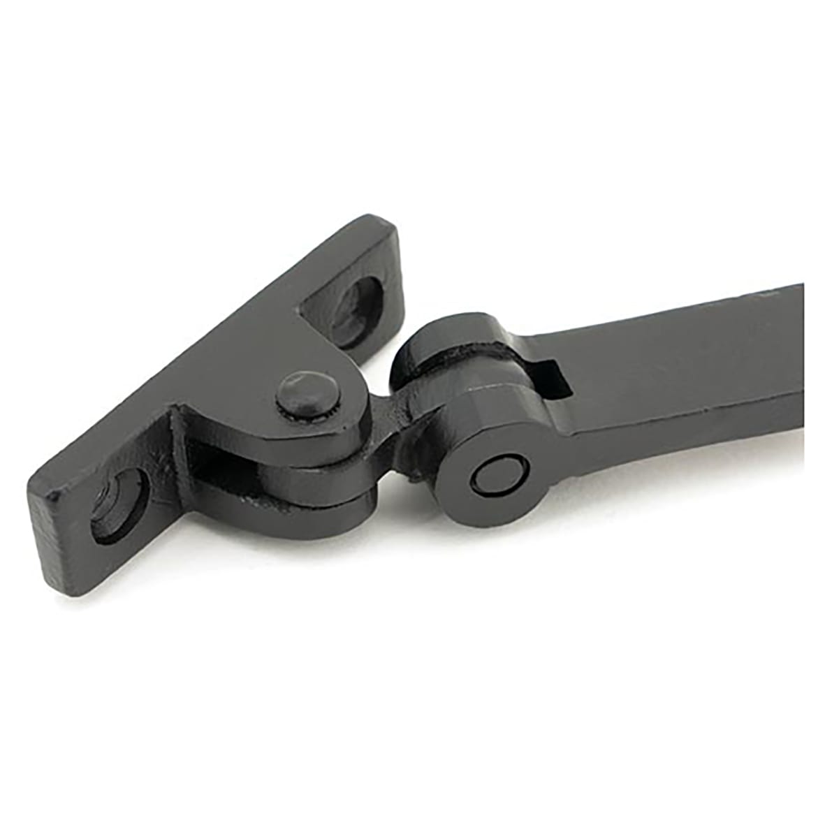 Brompton Knurled Casement Window Stay - 10"/250mm Length - Matt Black - view 3