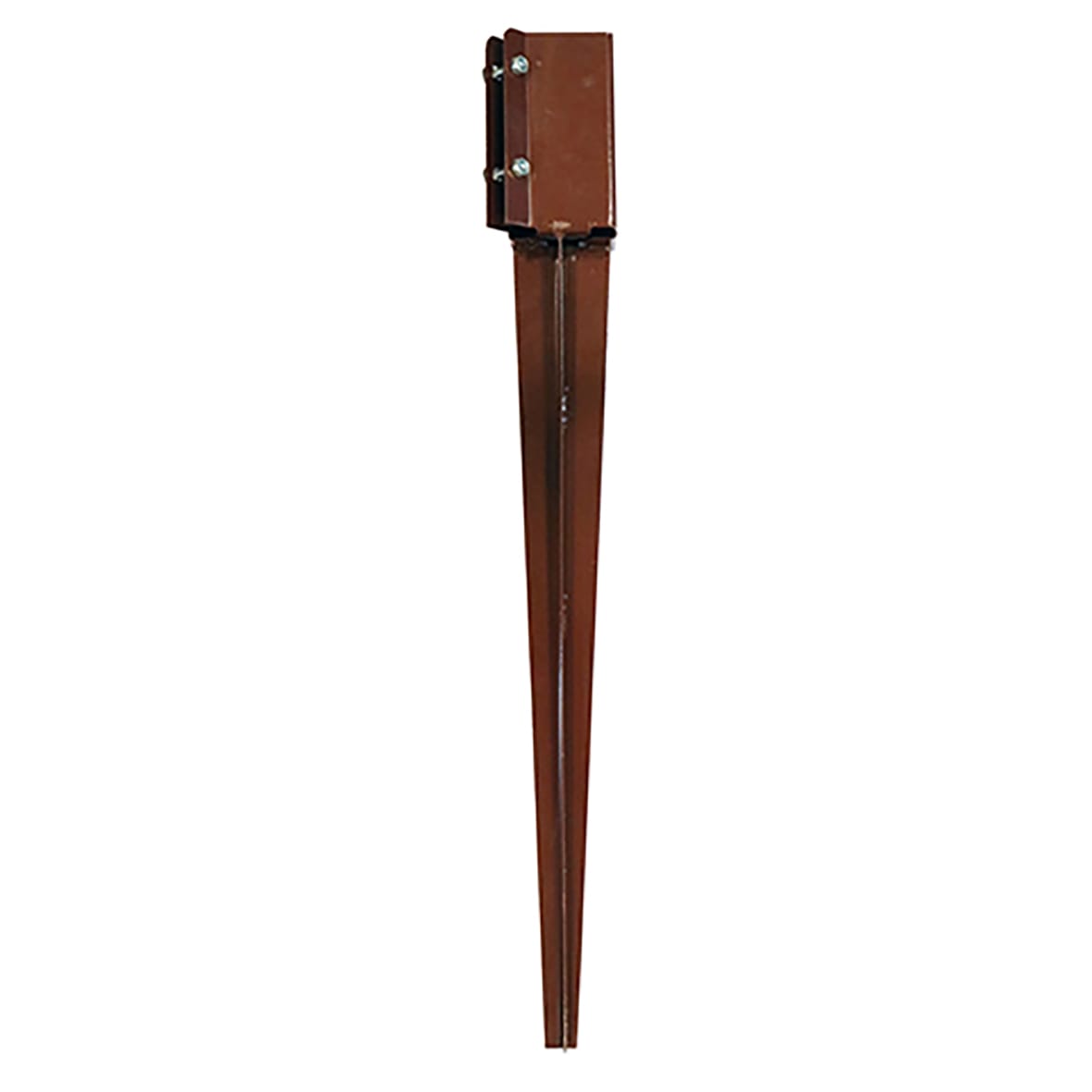 Drive In Spike - Bolt Secure - 75 x 75 x 600mm - Oxide Red - view 2