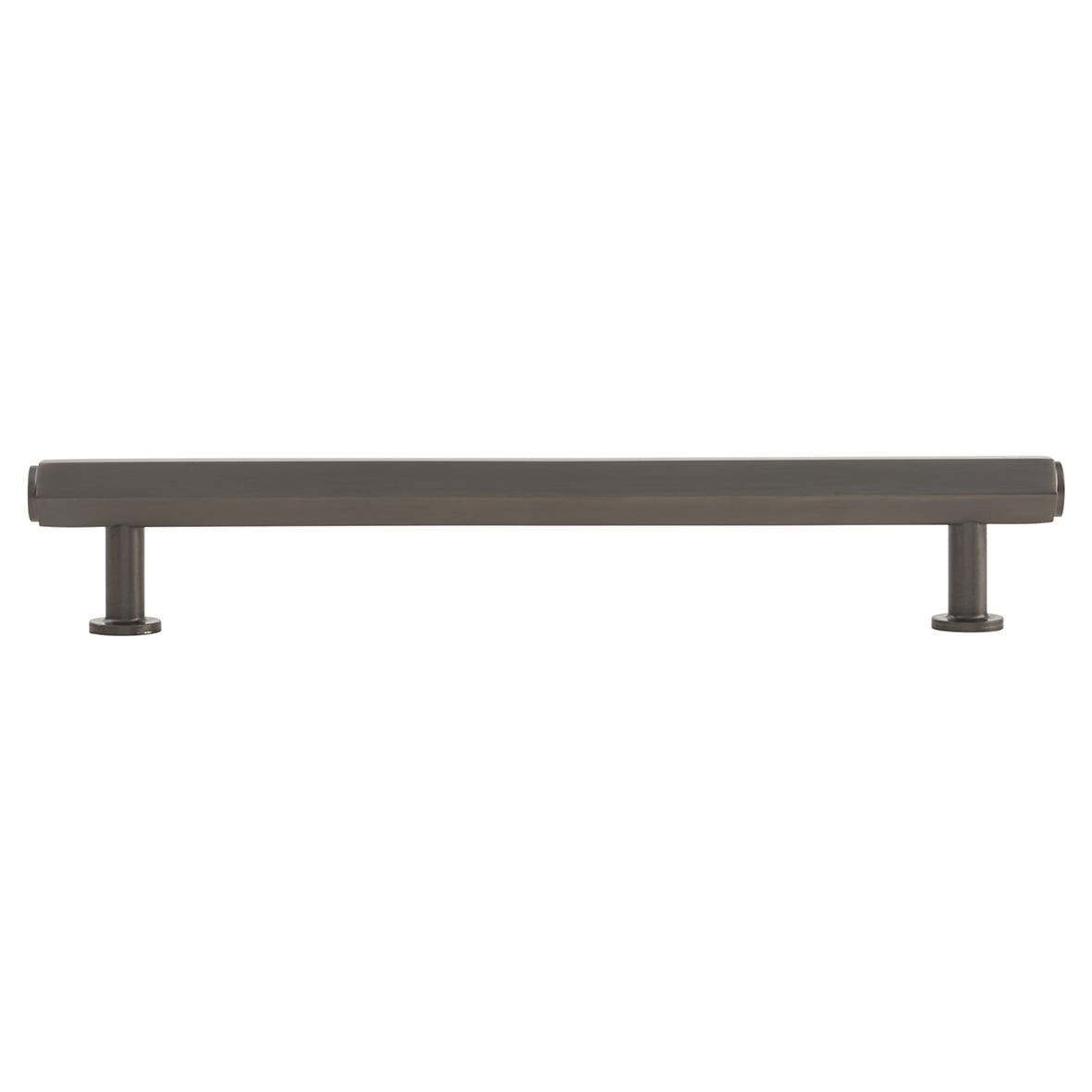Vesper Hex 14mm T-Bar Cabinet Pull Handle - 160mm Centres - Dark Bronze - view 2