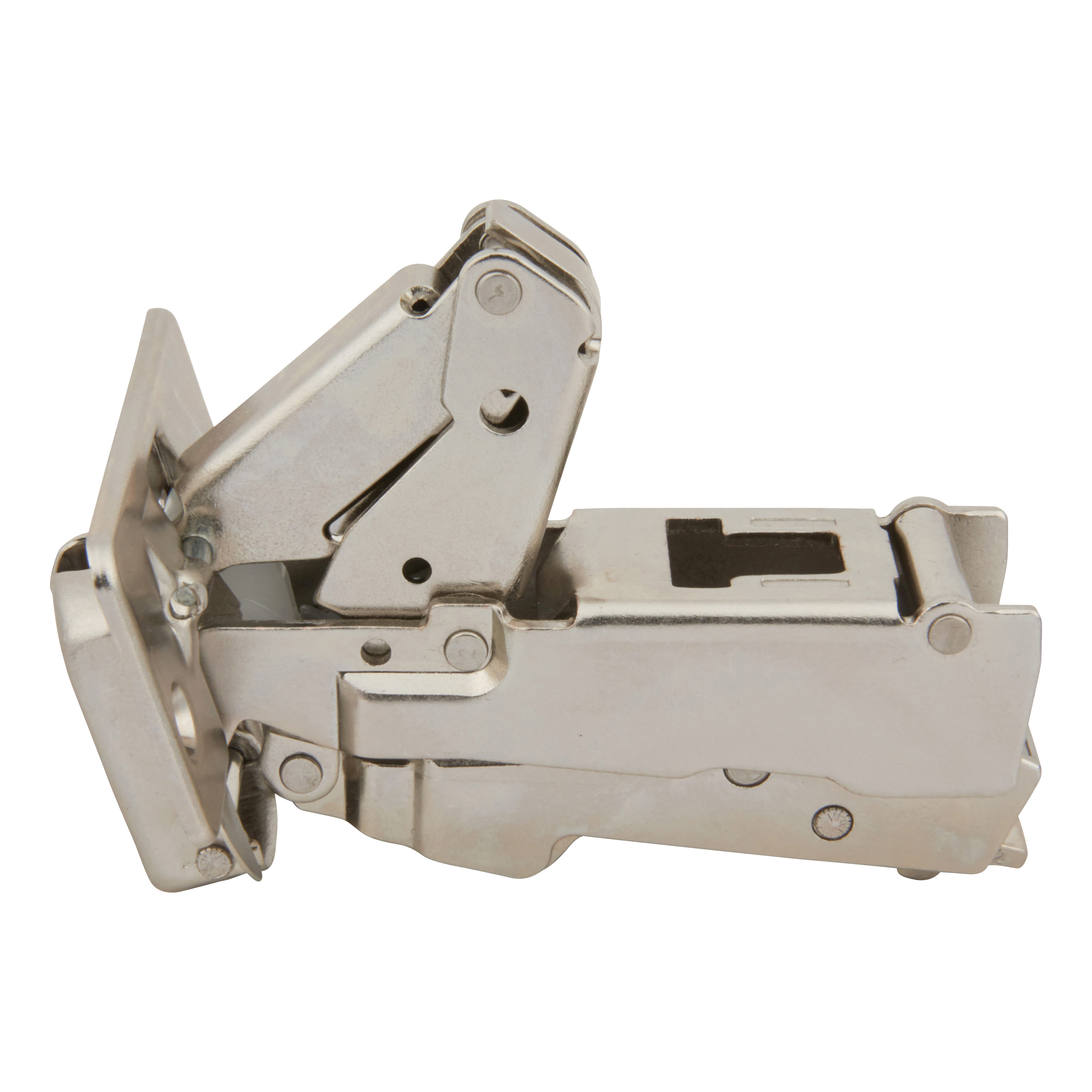 CLIP Top Wide Angle Cabinet Hinge - 170° - Sprung - Overlay - Zinc Plated - Pair - view 4