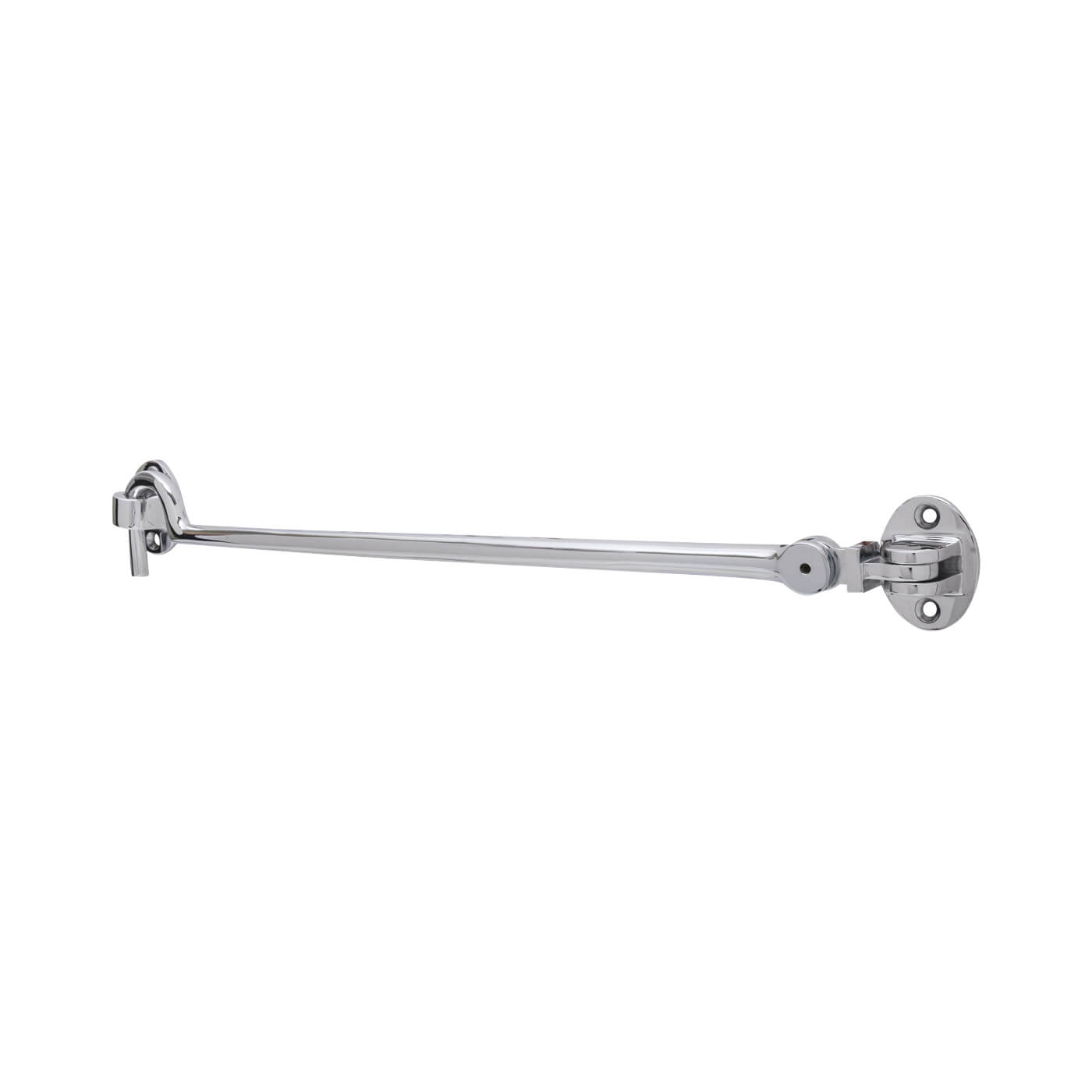 Heavy Duty Cabin Hook & Eye - 300mm Length - Polished Chrome - view 2