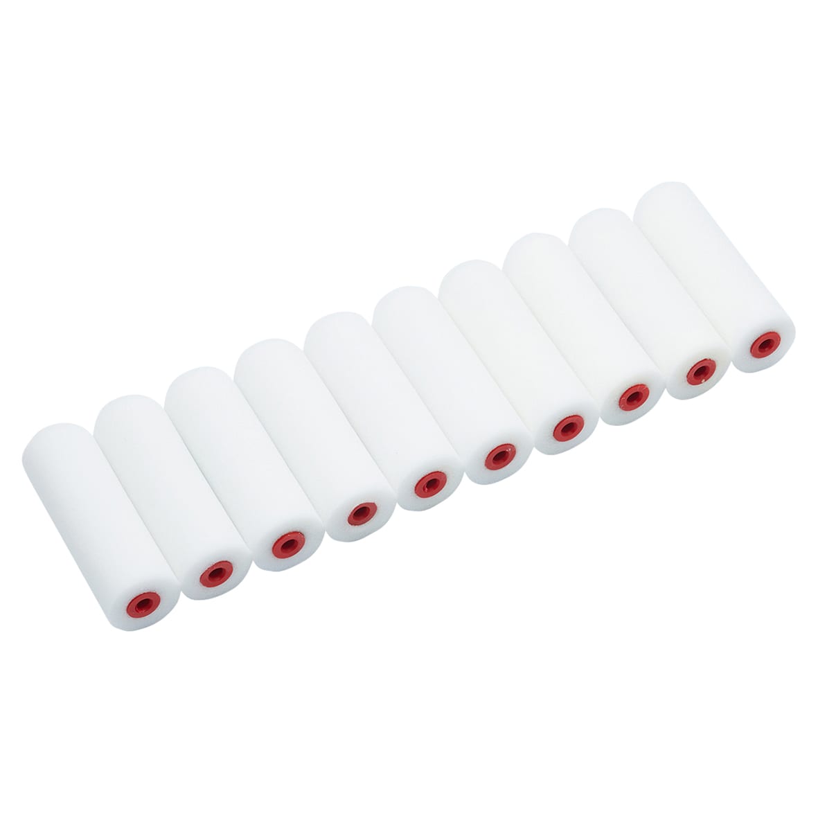 High Density Foam Mini Paint Rollers - 102mm/ 4" Width - Pack of 10 - view 3