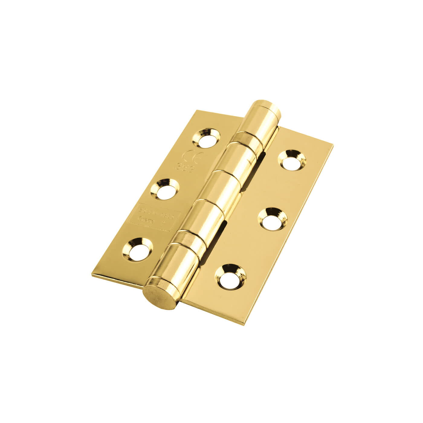 Polished Brass Georgian Rope Edge Scroll Bathroom Lock Door Handles Pack - view 4