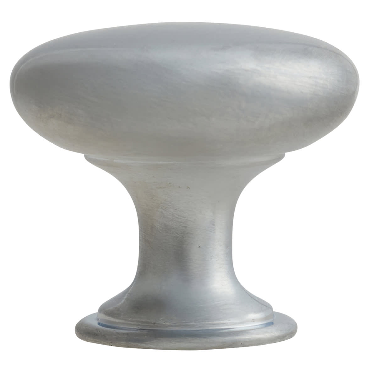 Domed Round Cabinet Knob - 25mm Diameter - Satin Chrome - view 4