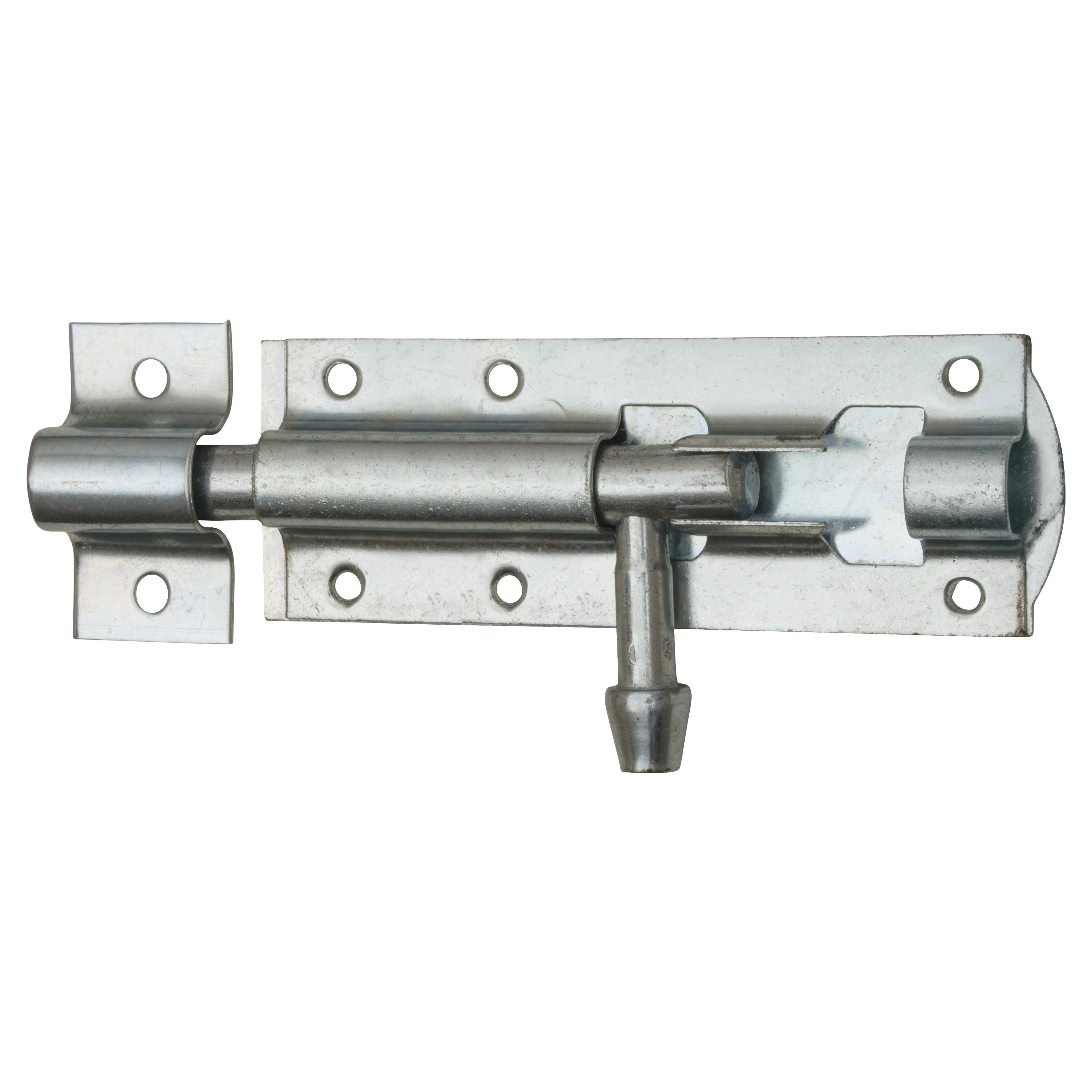 Tower Gate Bolt - Straight - 150mm Length - Zinc Plated - view 2