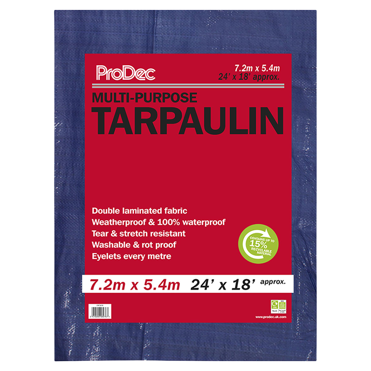 Tarpaulin - 24' x 18 - view 2