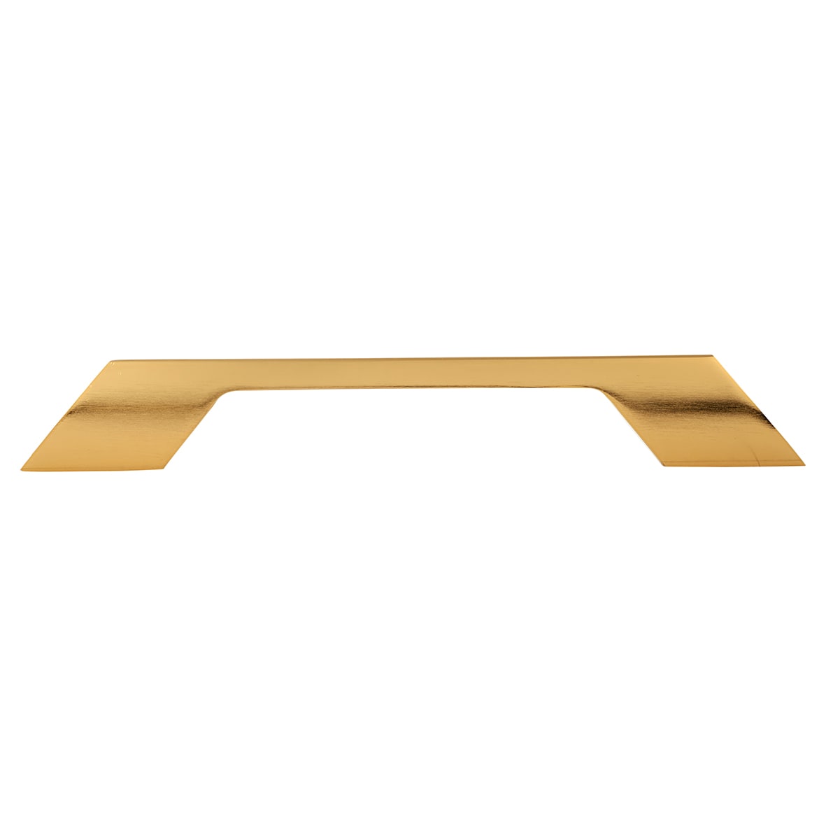 Scorpio 10mm Slim D-Bar Cabinet Pull Handle - 192mm Centres - Satin Brass - view 2