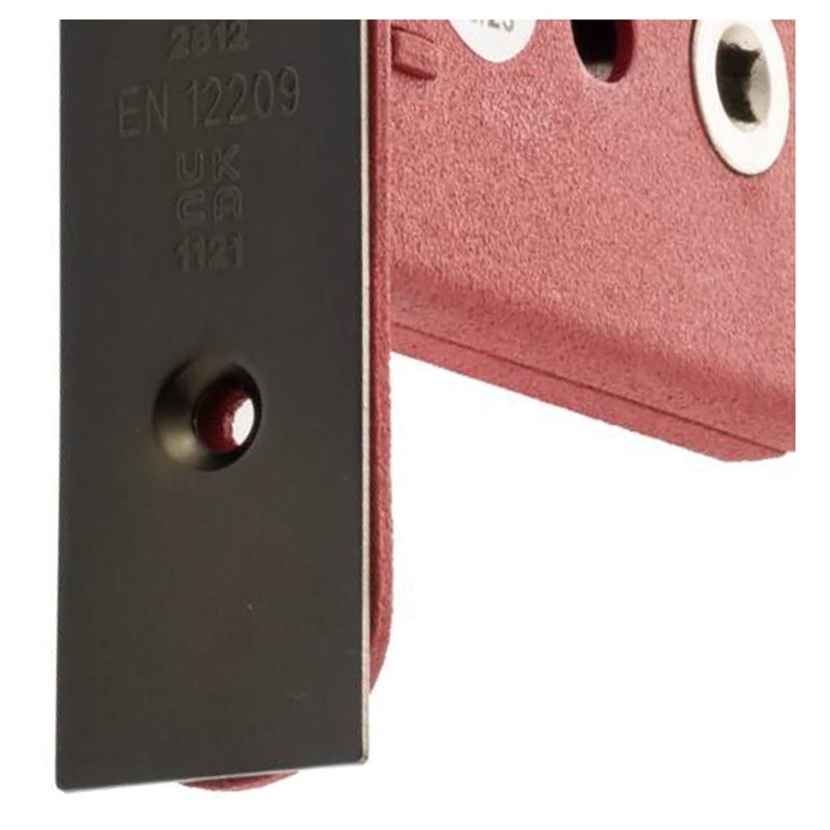 DIN Bathroom Lock - 88mm Case - 60mm Backset - Square - Urban Dark Bronze - view 4