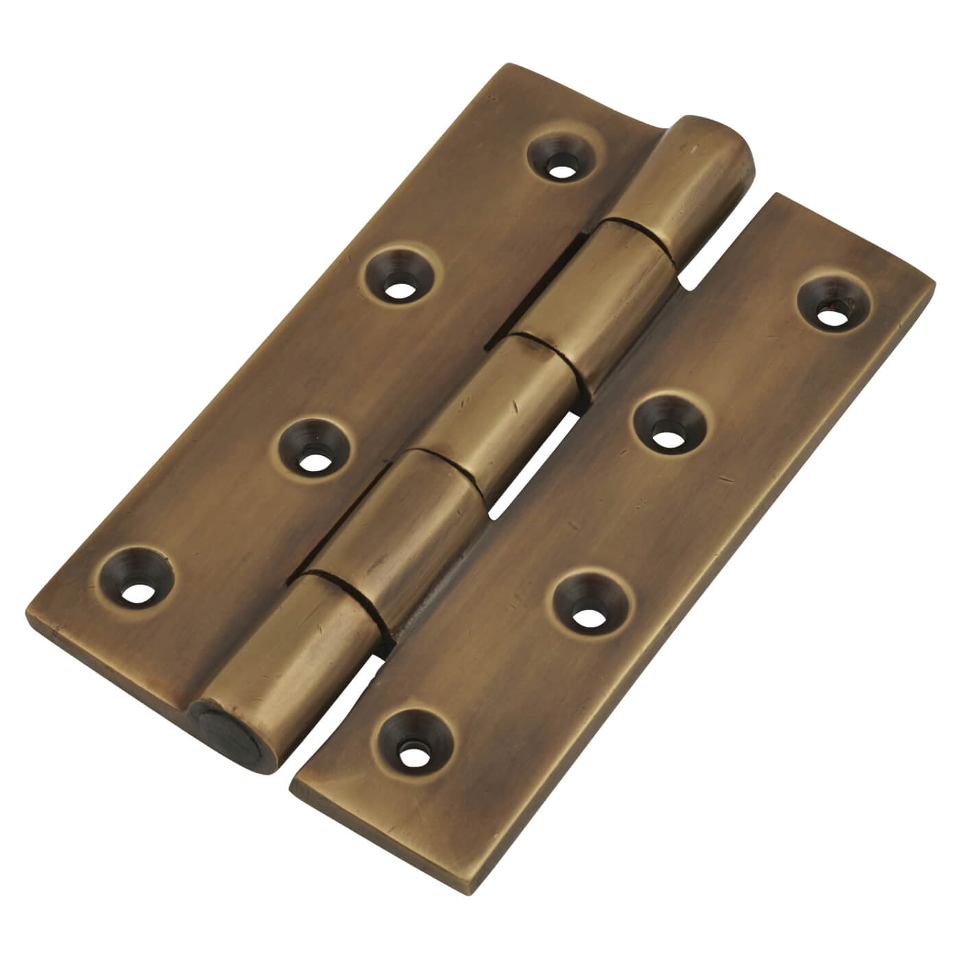 Butt Door Hinge - 100 x 60 x 4.5mm - Antique Bronze - Pair - view 2
