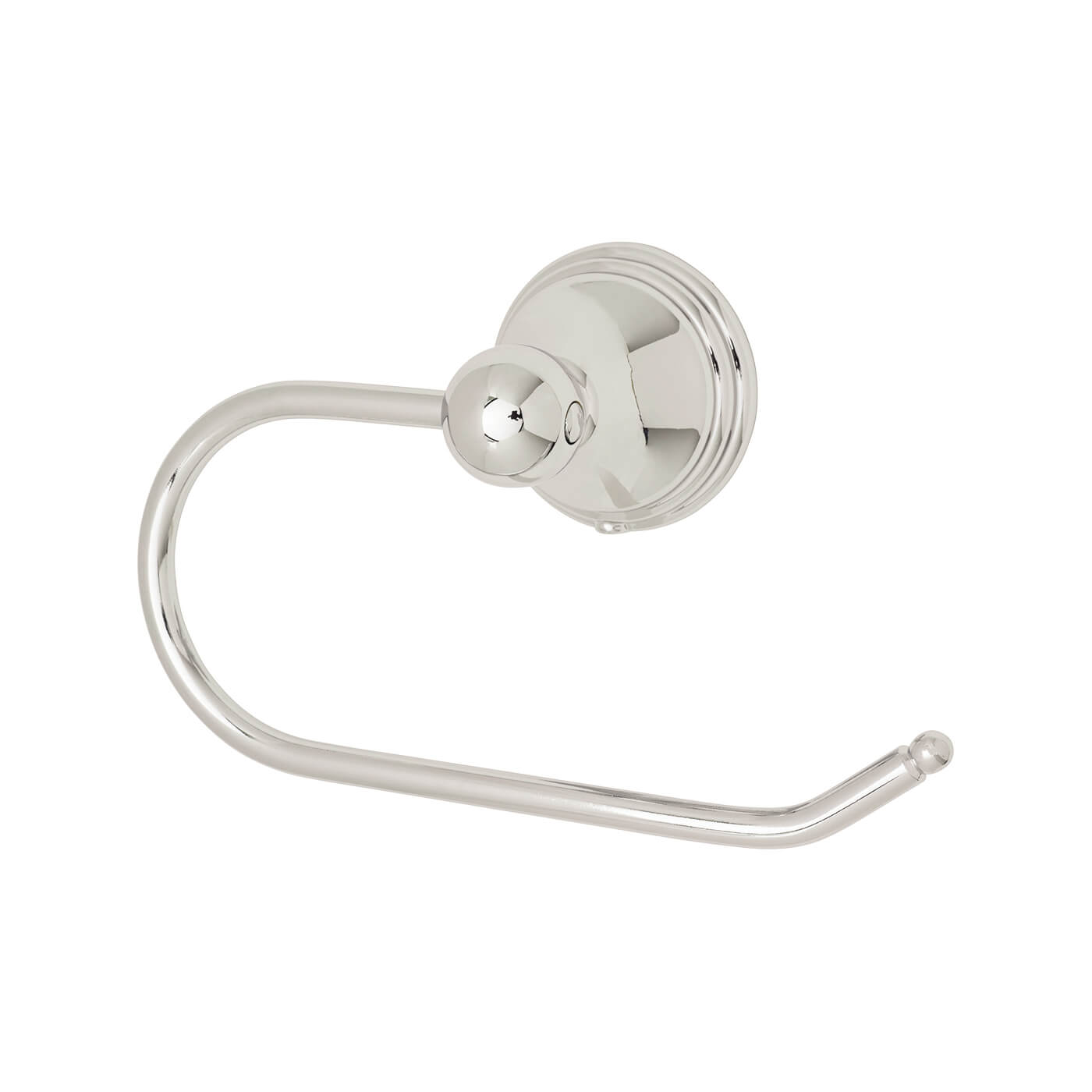 Westminster Round Toilet Roll Holder - 100 x 165 x 60mm - Polished Chrome - view 2