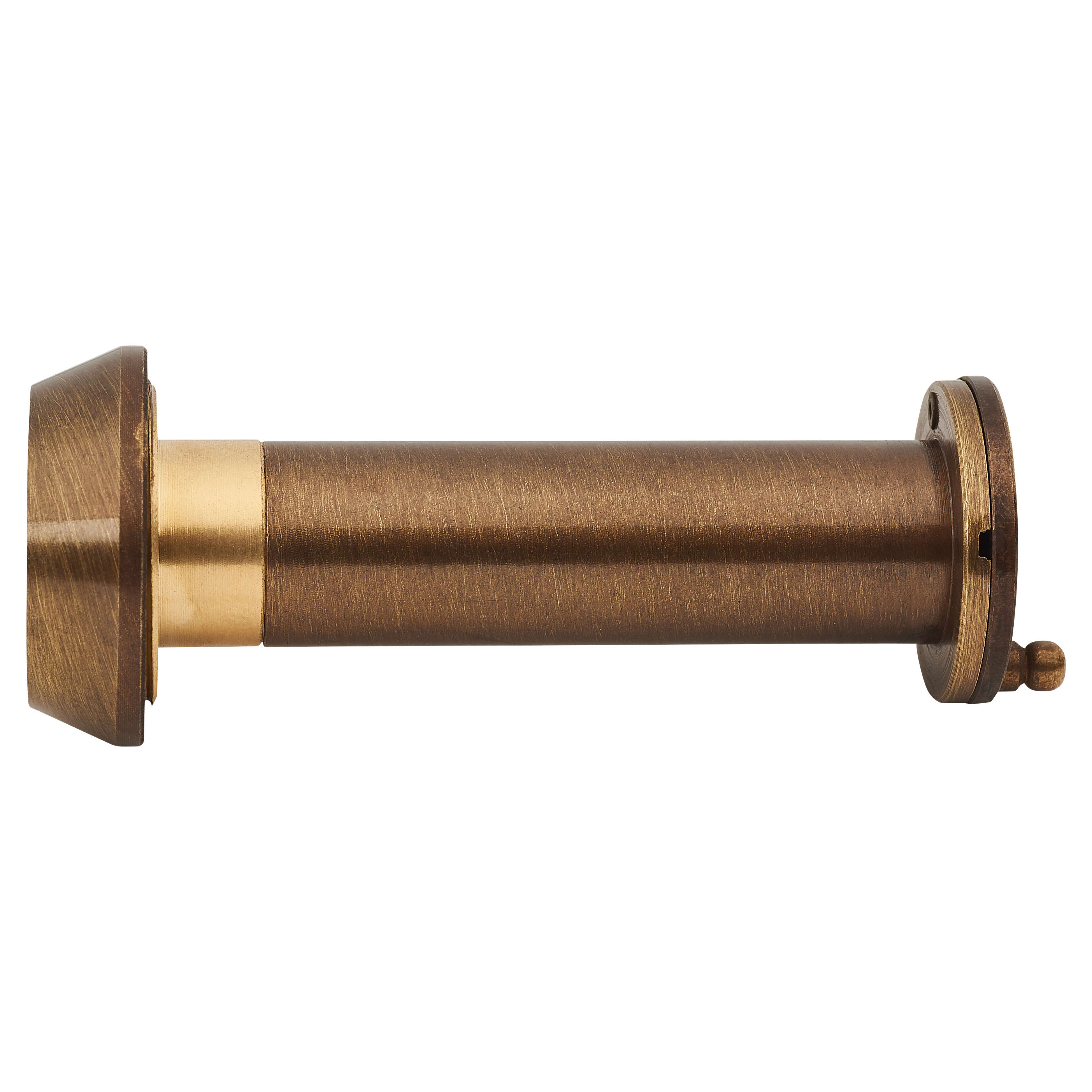 200° Fire Rated Door Viewer - Door Thickness 50-70mm - Antique Brass - view 3