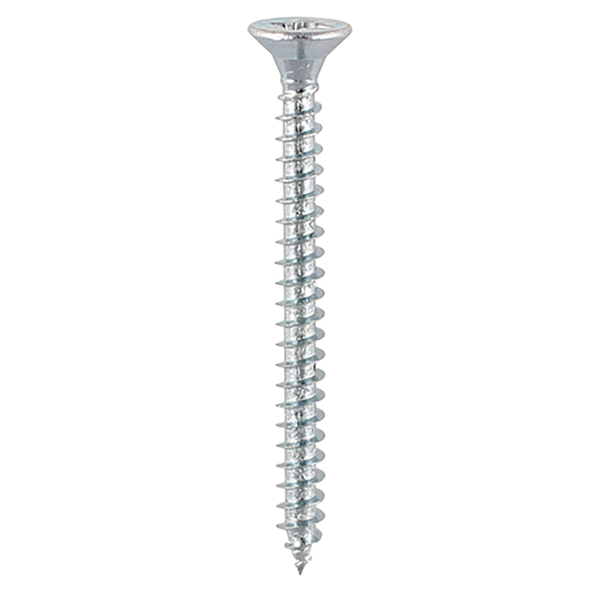 Solo Chippy Pozi Countersunk Wood Screws - 3.5 x 15mm - Zinc Plated - Pack of 200 - view 2