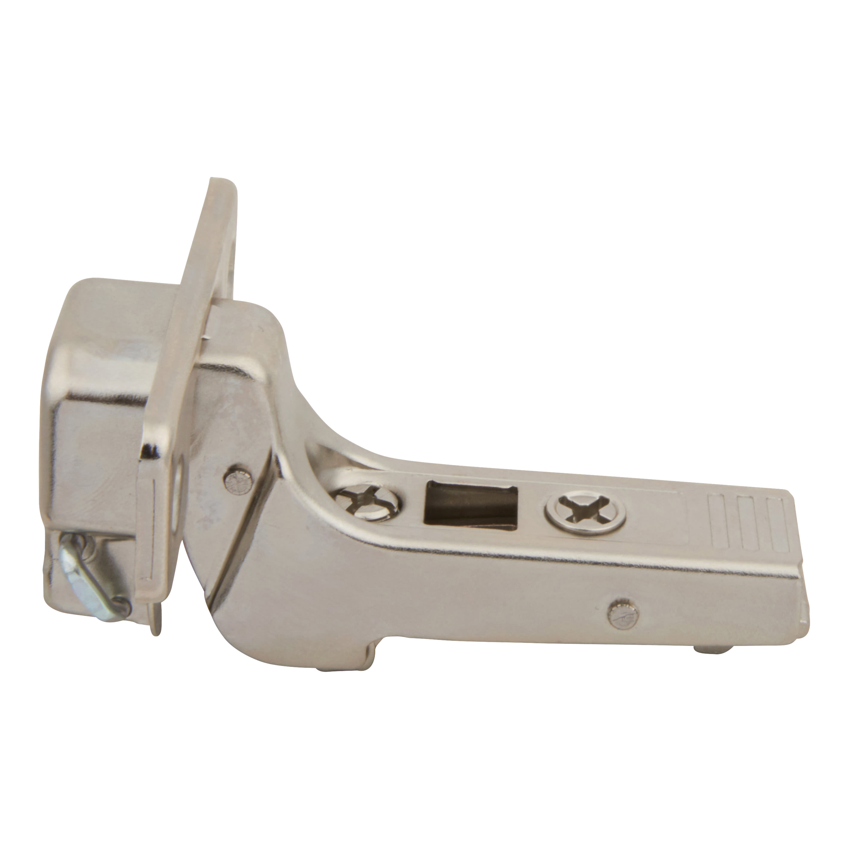 Clip Top Profile Thick Door Cabinet Hinge - 95° - Sprung - Inset - Zinc Plated - Pair - view 4