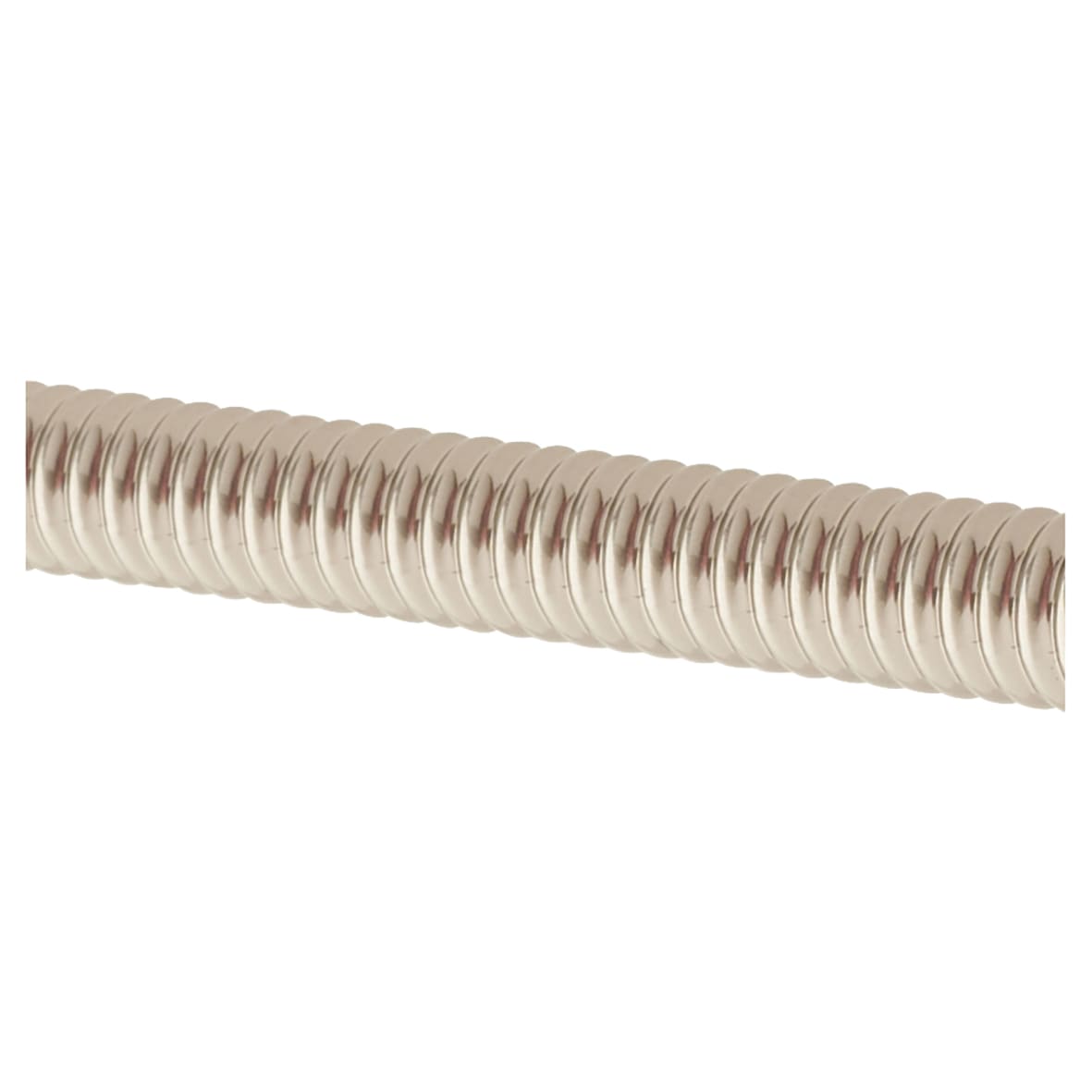 Crewe 10mm Reeded D-Bar Cabinet Pull Handle - 224mm Centres - Satin Nickel - view 2