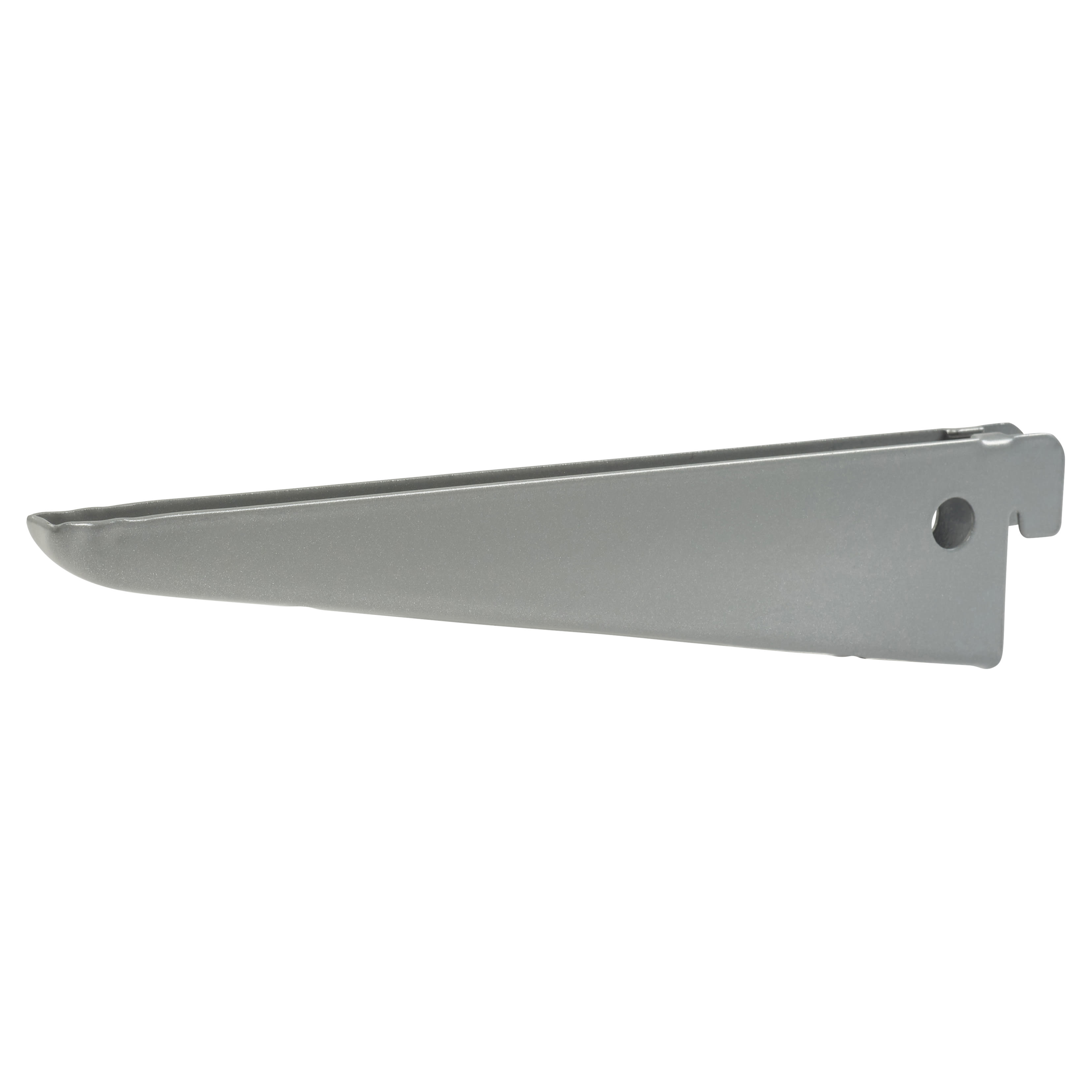 Twin Slot Shelf Bracket - 170mm Length - Silver - view 2