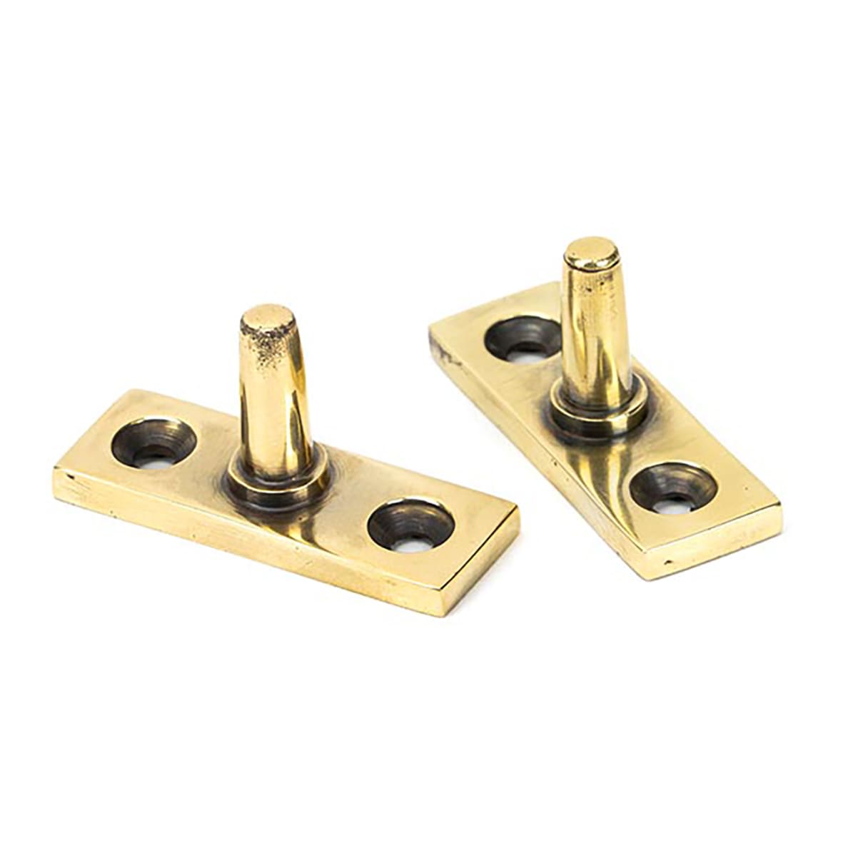 Brompton Knurled Casement Window Stay - 8"/200mm Length - Aged Brass - view 4