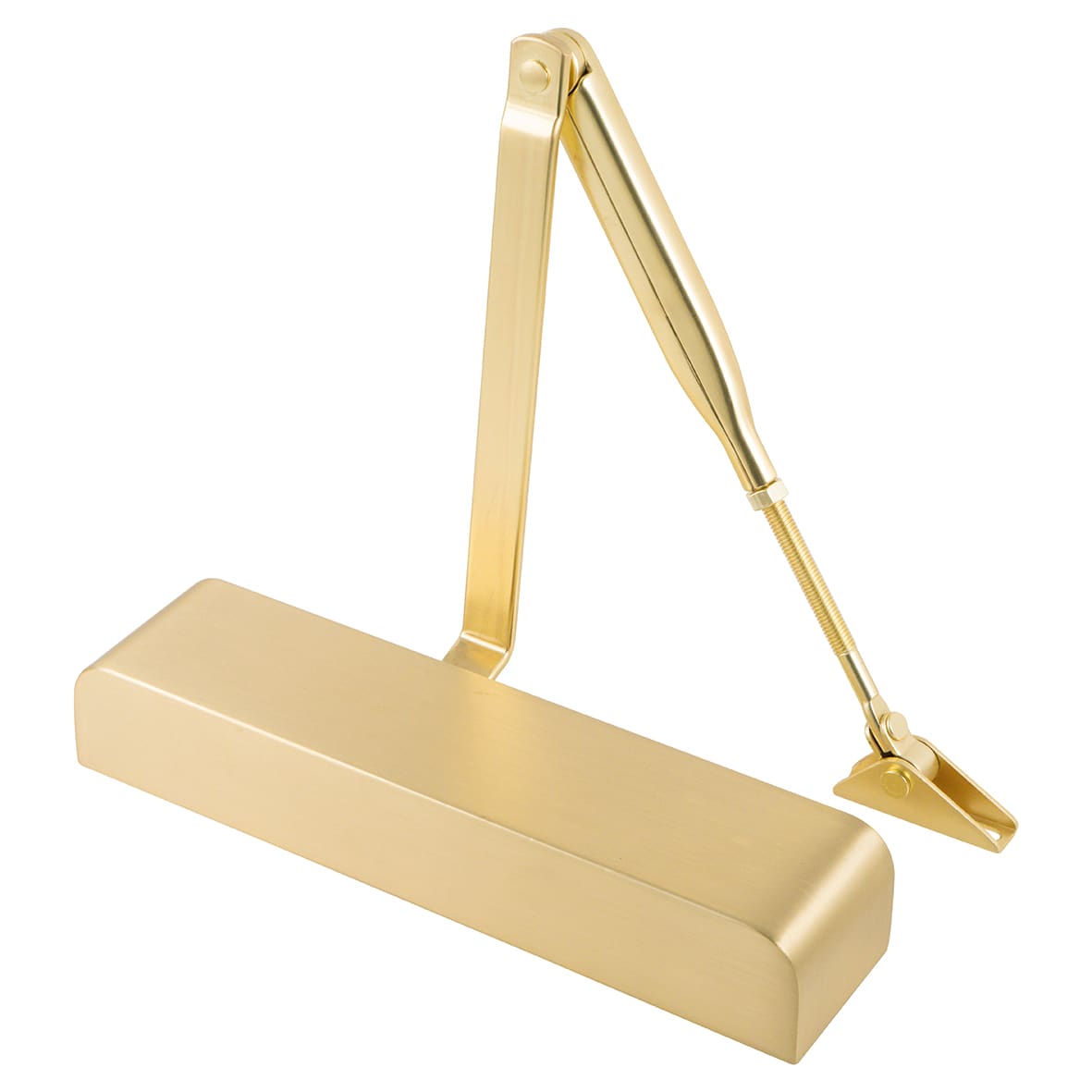 83 Series Overhead Fire Door Closer - Power Size 2-4 - Push/Pull Mounting - Satin Brass - view 3