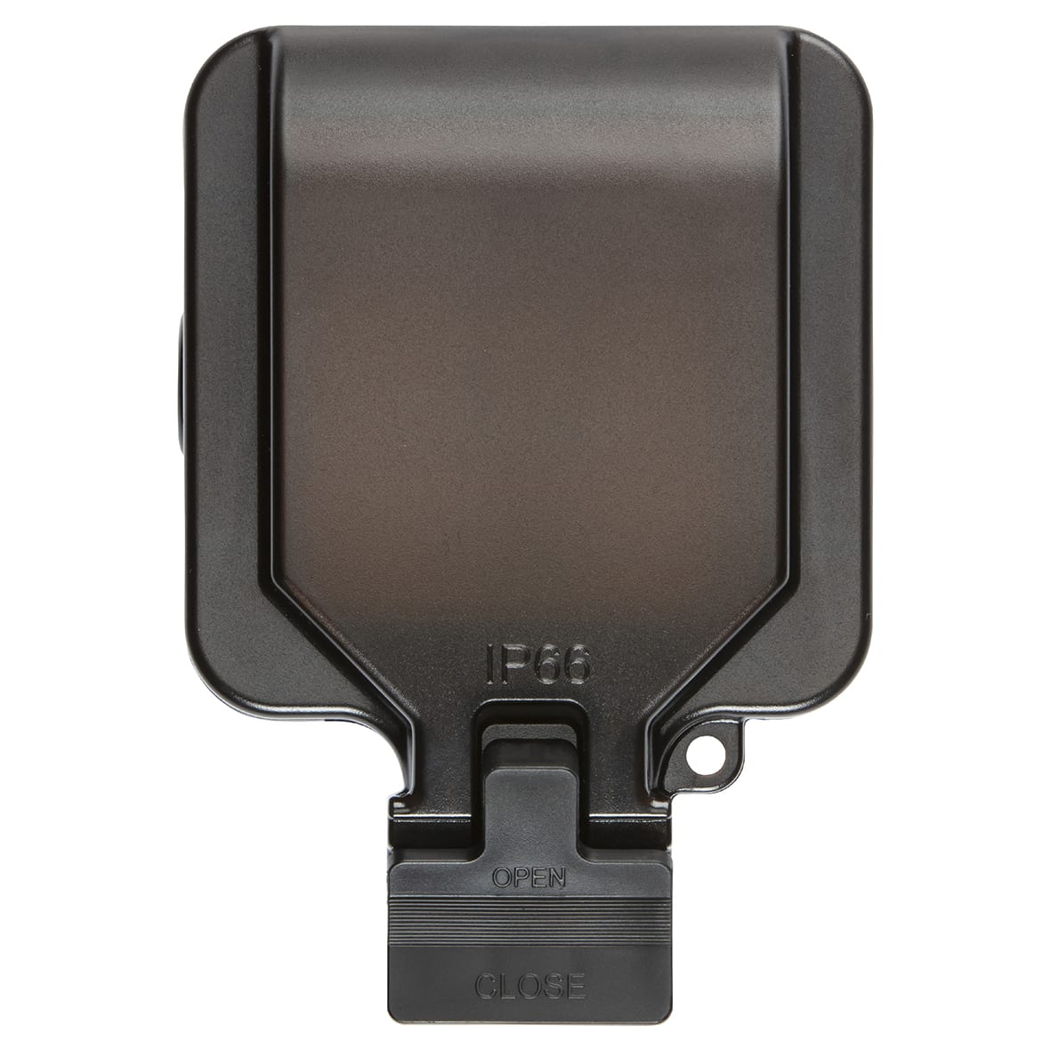 13A 1 Gang Outdoor Weatherproof Switched Fused Spur - Black - view 4