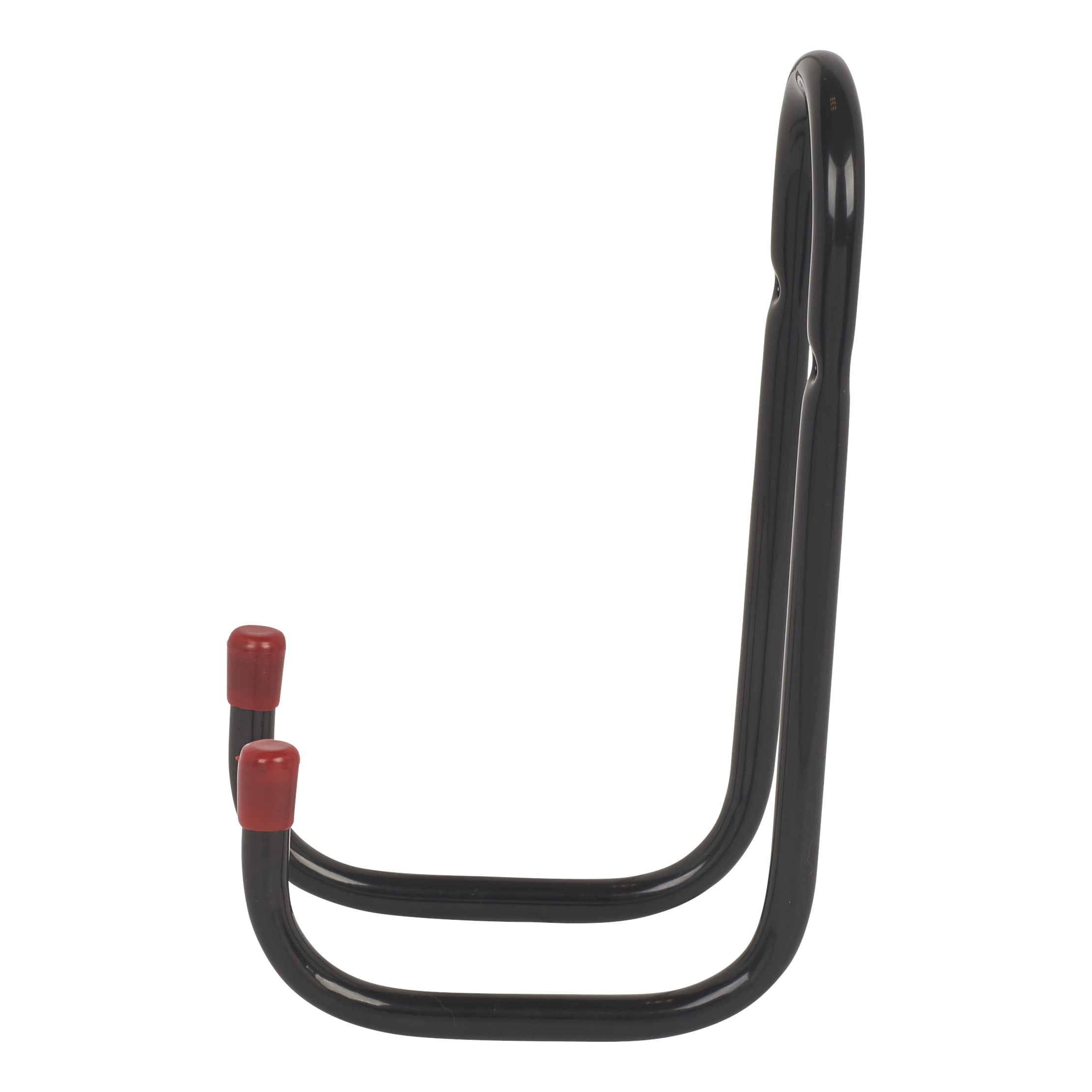 Tubular Garage and Shed Double Storage Hook - 120mm Depth - Black & Red - view 3