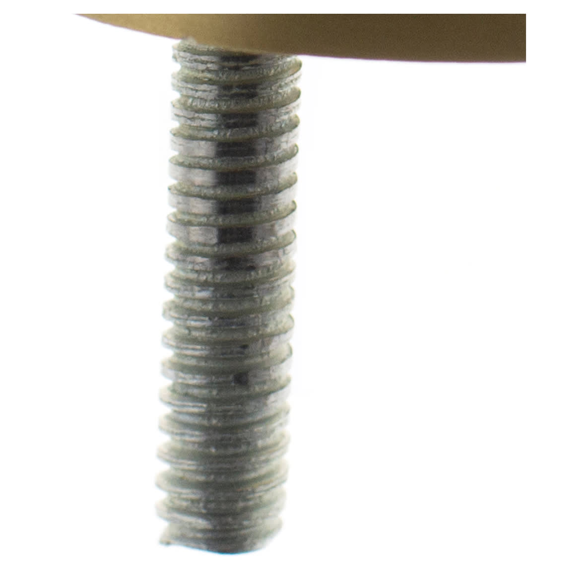 Half Moon Floor Door Stop - 26 x 40mm - Satin Brass - view 4
