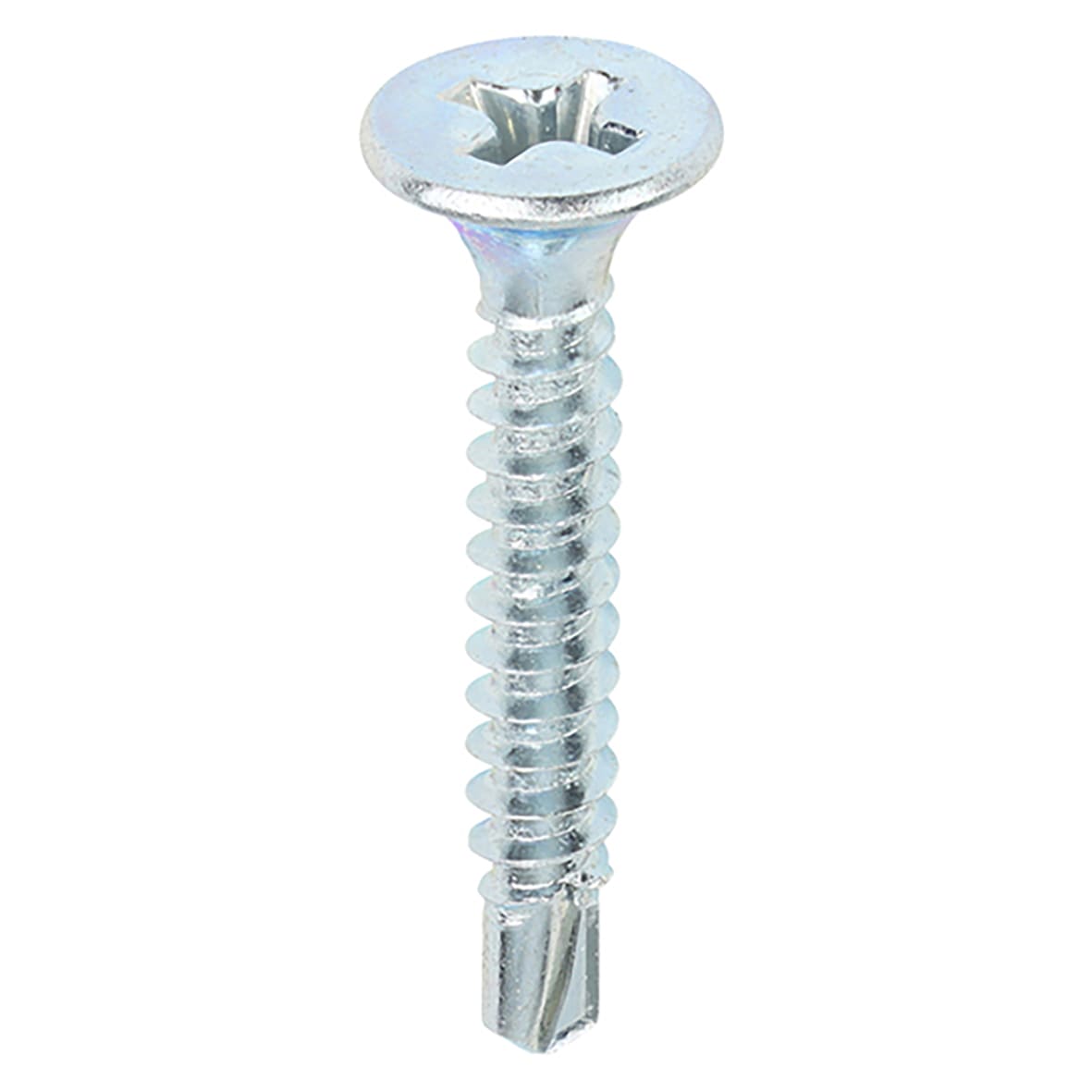 Self Drilling Fine Thread Drywall Screws - 3.5 x 25mm - Zinc - Pack of 1000 - view 2
