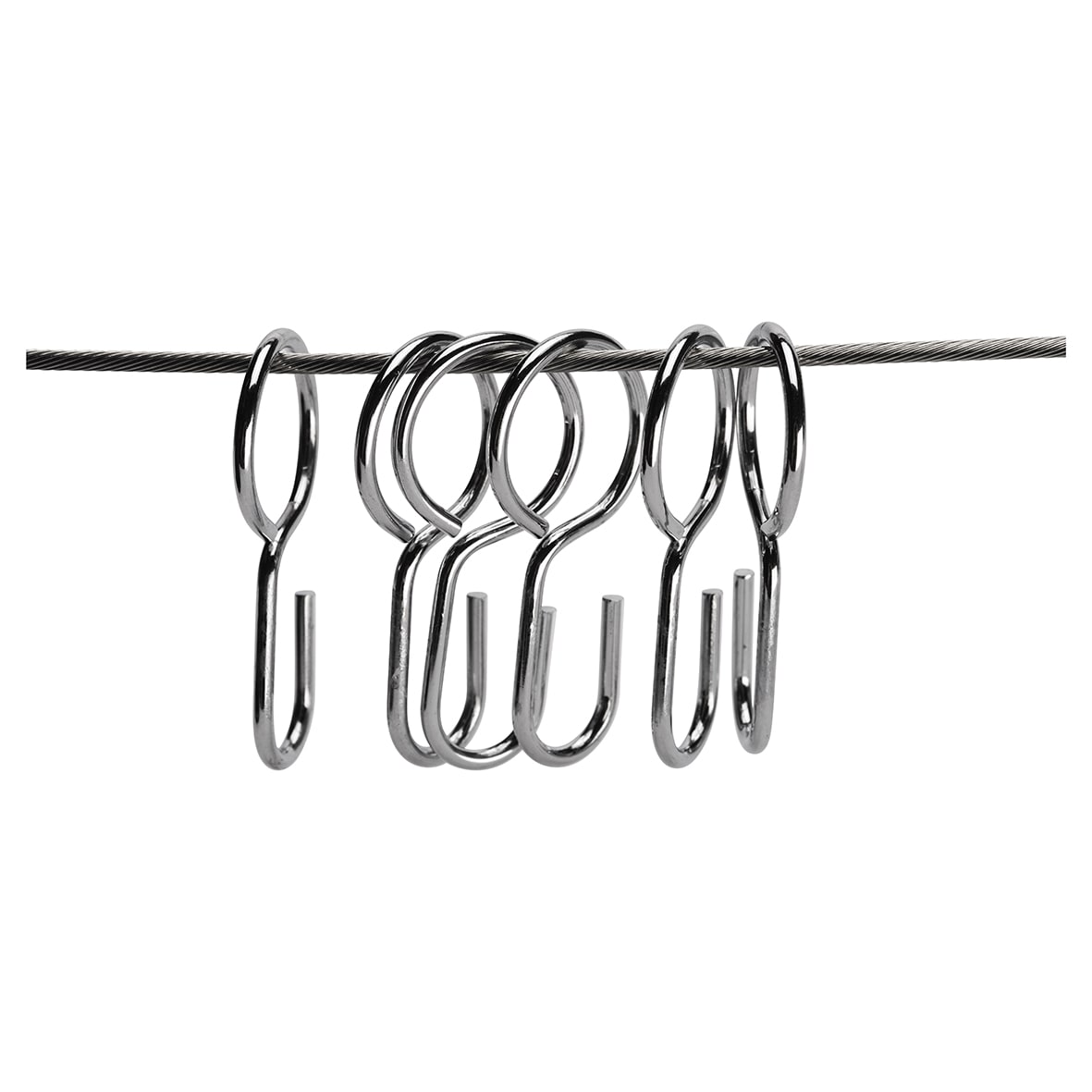 Shower Rail - Wireline - 3000mm Length - Polished Chrome - view 4