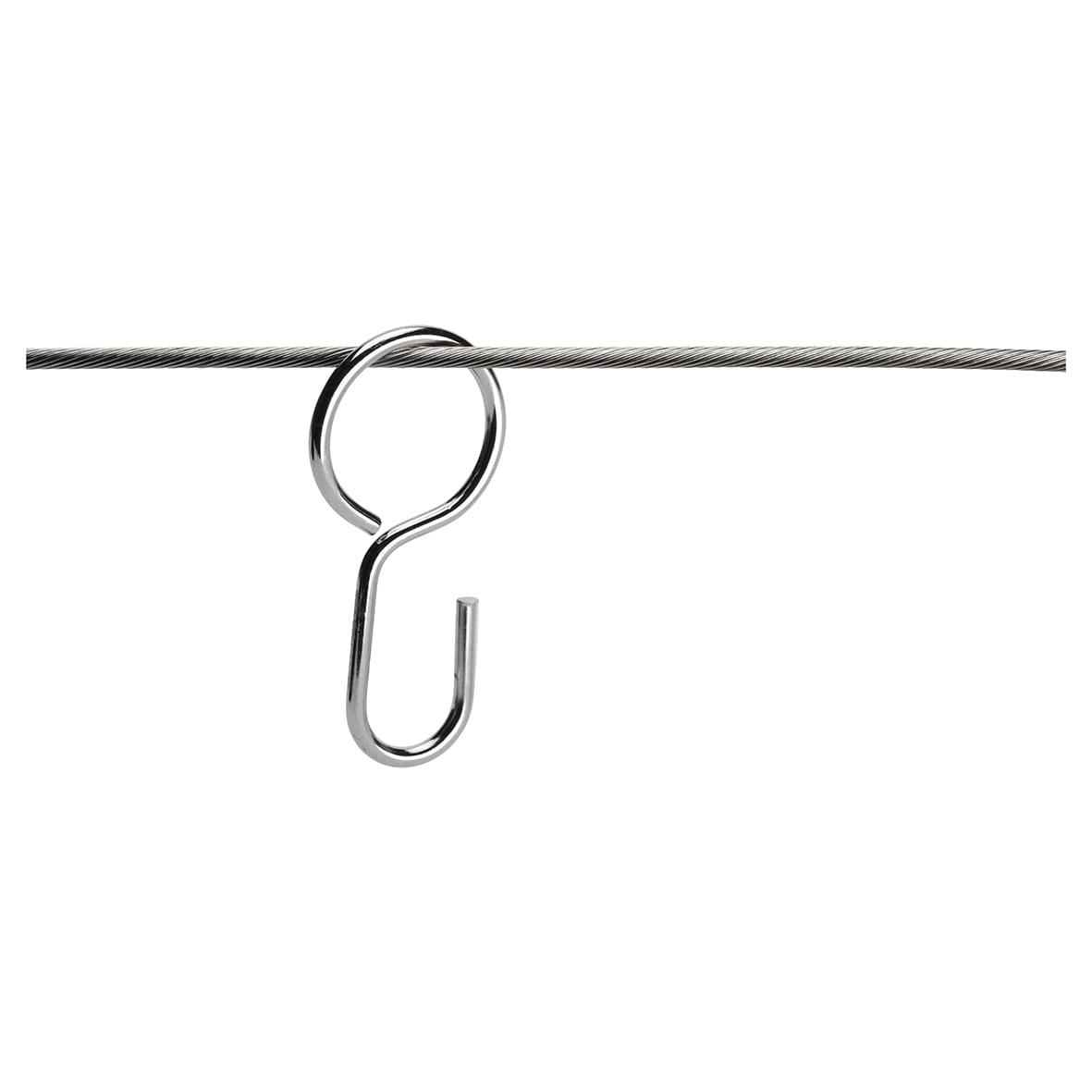 Shower Rail - Wireline - 3000mm Length - Polished Chrome - view 6