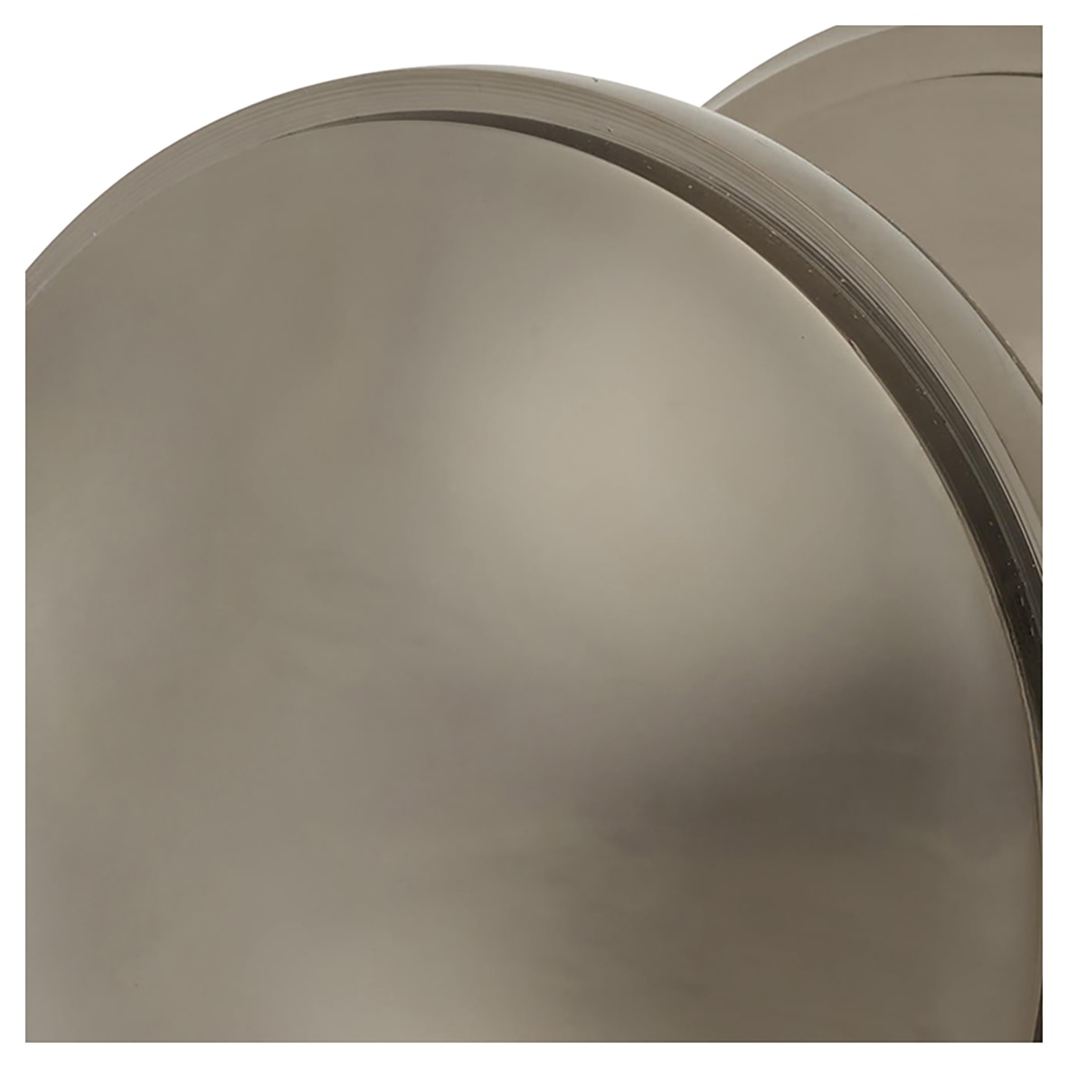 Black Nickel Round Centre Door Knob - 80mm Rose Diameter - view 7
