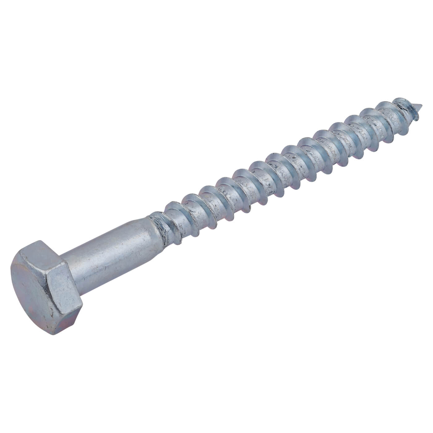 Coach Screw - M8 x 100mm - Zinc Plated - Pack of 5 - view 3