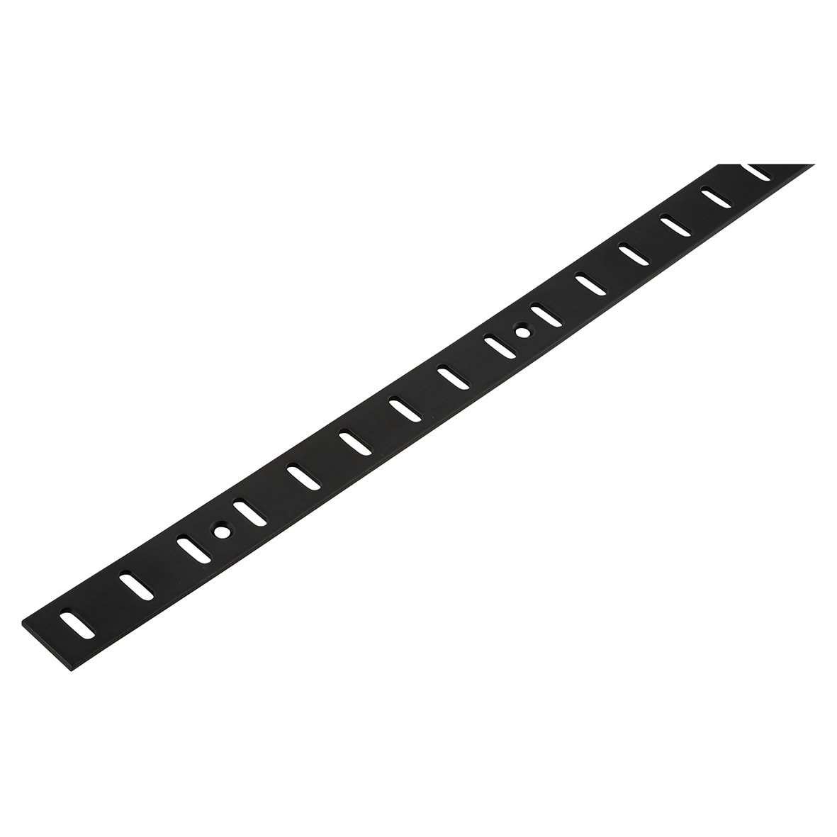 Flat Bookcase Strip - 1829 x 19mm - Matt Black - view 2
