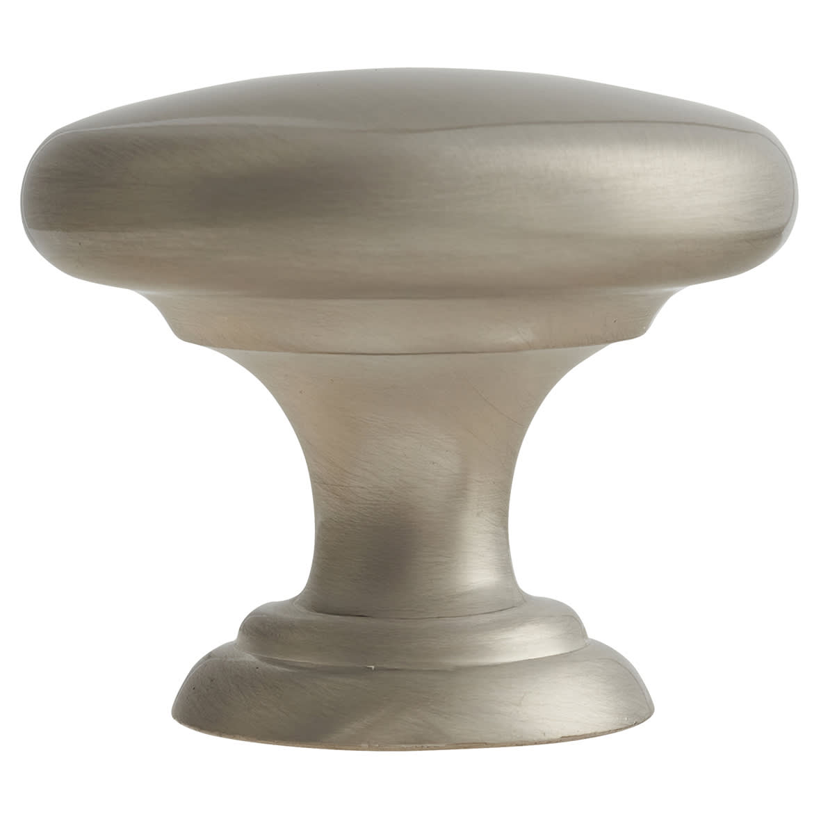 Crofts & Assinder Monmouth Round Cabinet Knob - 38mm Diameter - Brushed Satin Nickel - view 3