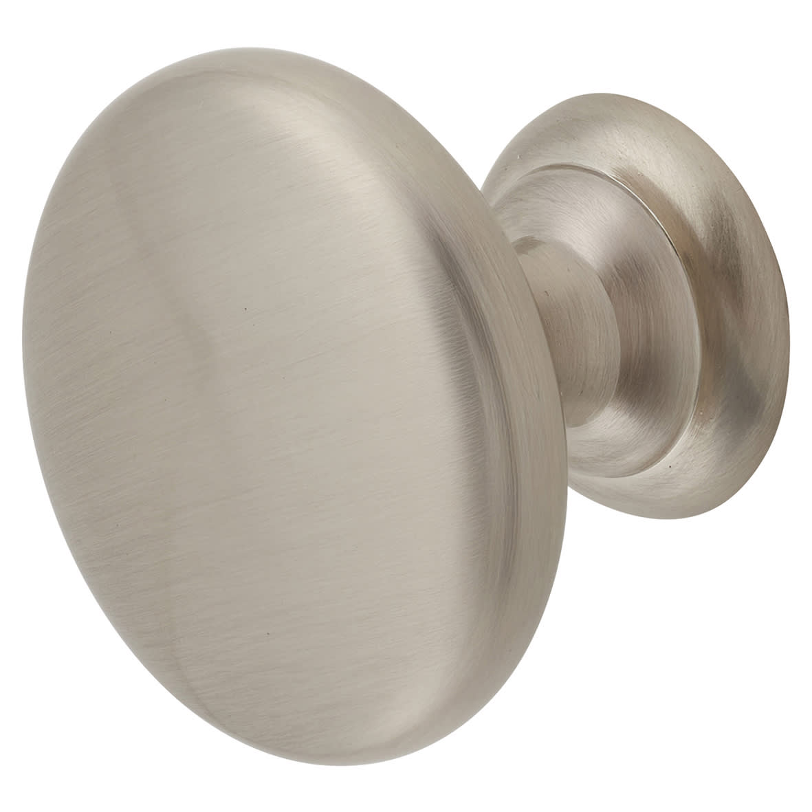 Crofts & Assinder Monmouth Round Cabinet Knob - 38mm Diameter - Brushed Satin Nickel - view 4