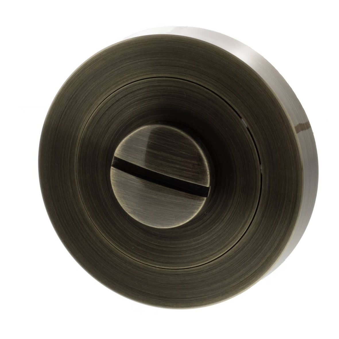 Status Bathroom Turn and Release - 51mm Diameter - Antique Brass - view 2