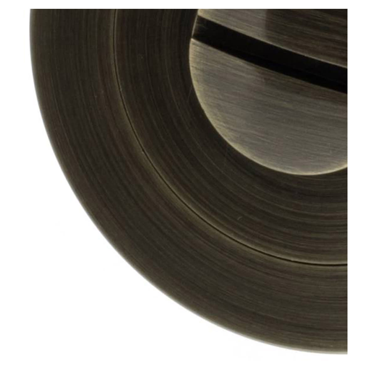 Status Bathroom Turn and Release - 51mm Diameter - Antique Brass - view 4